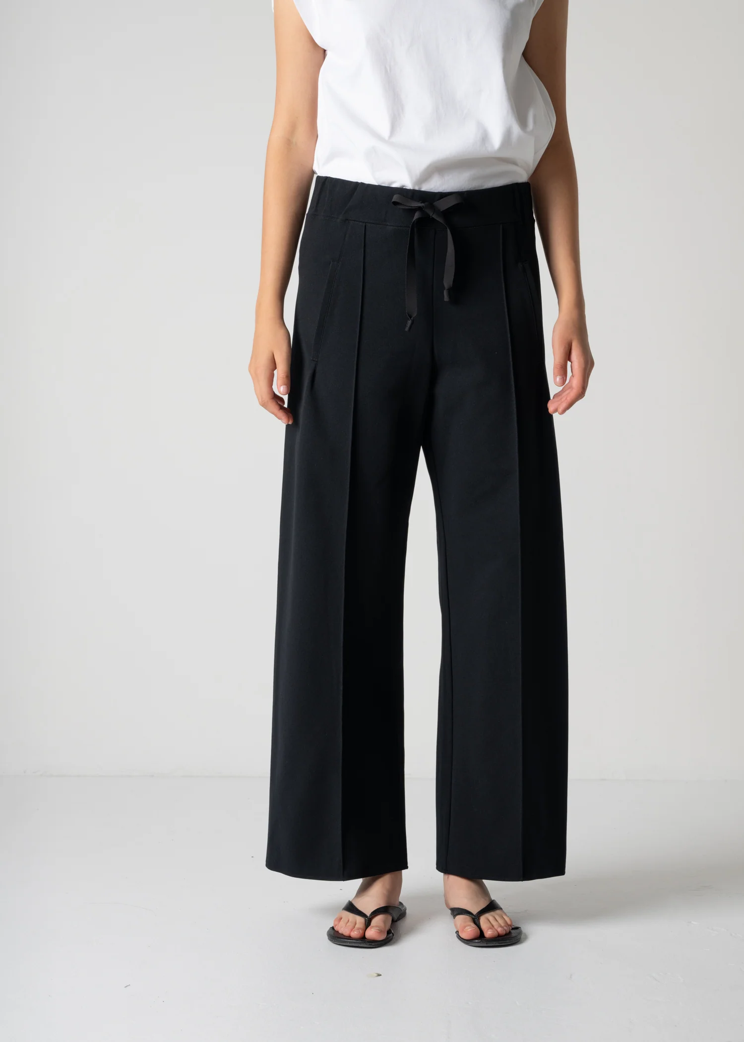 08 GALAXY SEMI-WIDE TROUSERS / HIGH TWISTED AMUNDSEN JERSEY - C12 - Image 3