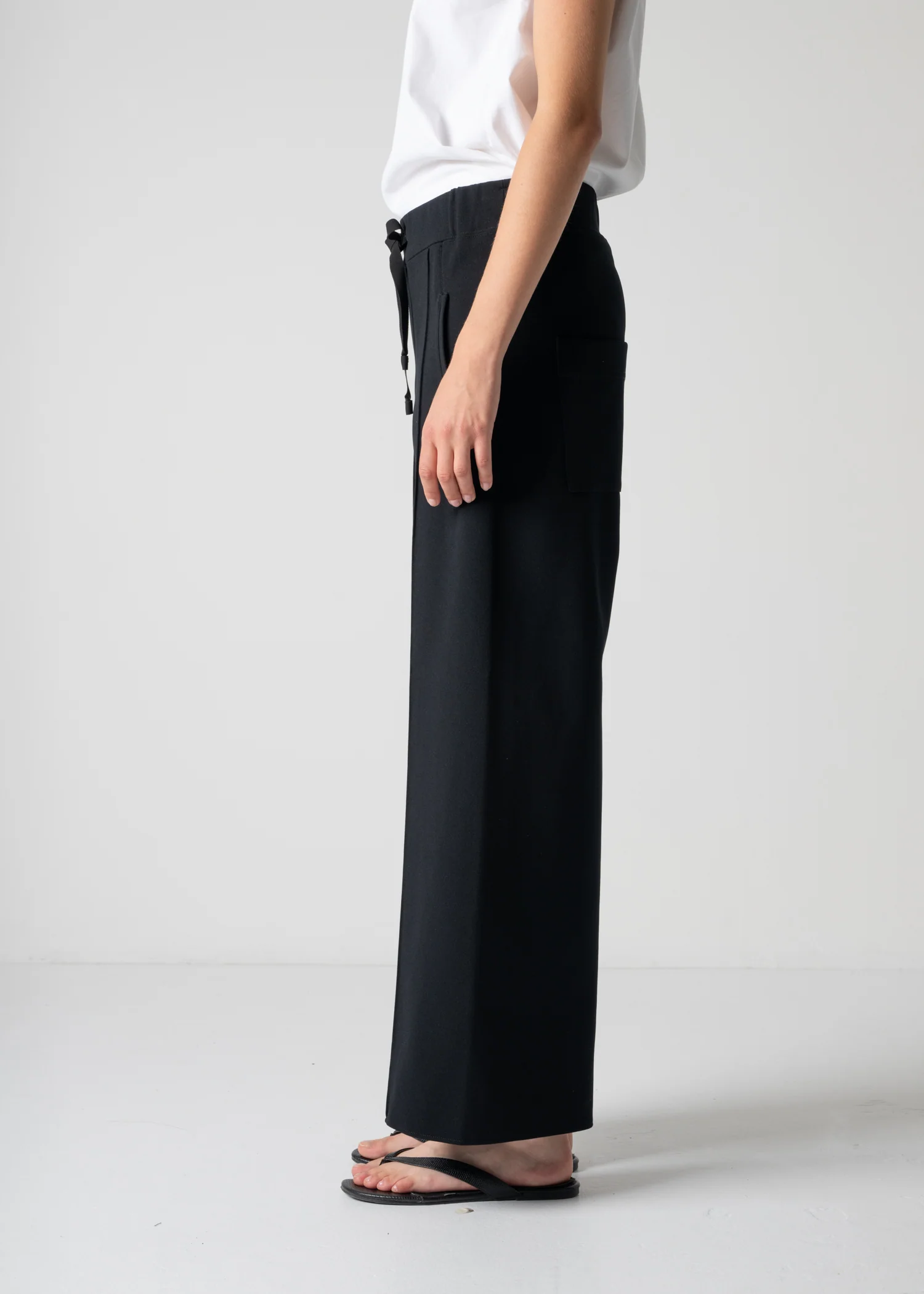 08 GALAXY SEMI-WIDE TROUSERS / HIGH TWISTED AMUNDSEN JERSEY - C12 - Image 5