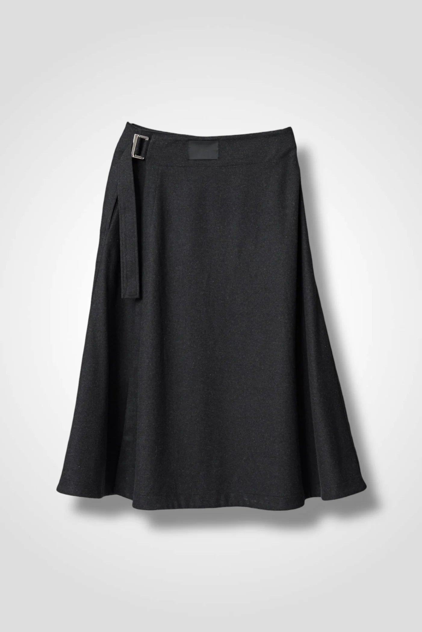 23 GEMMA FLARED SKIRT / SOFT FLANNEL JERSEY - C13 - Image 12