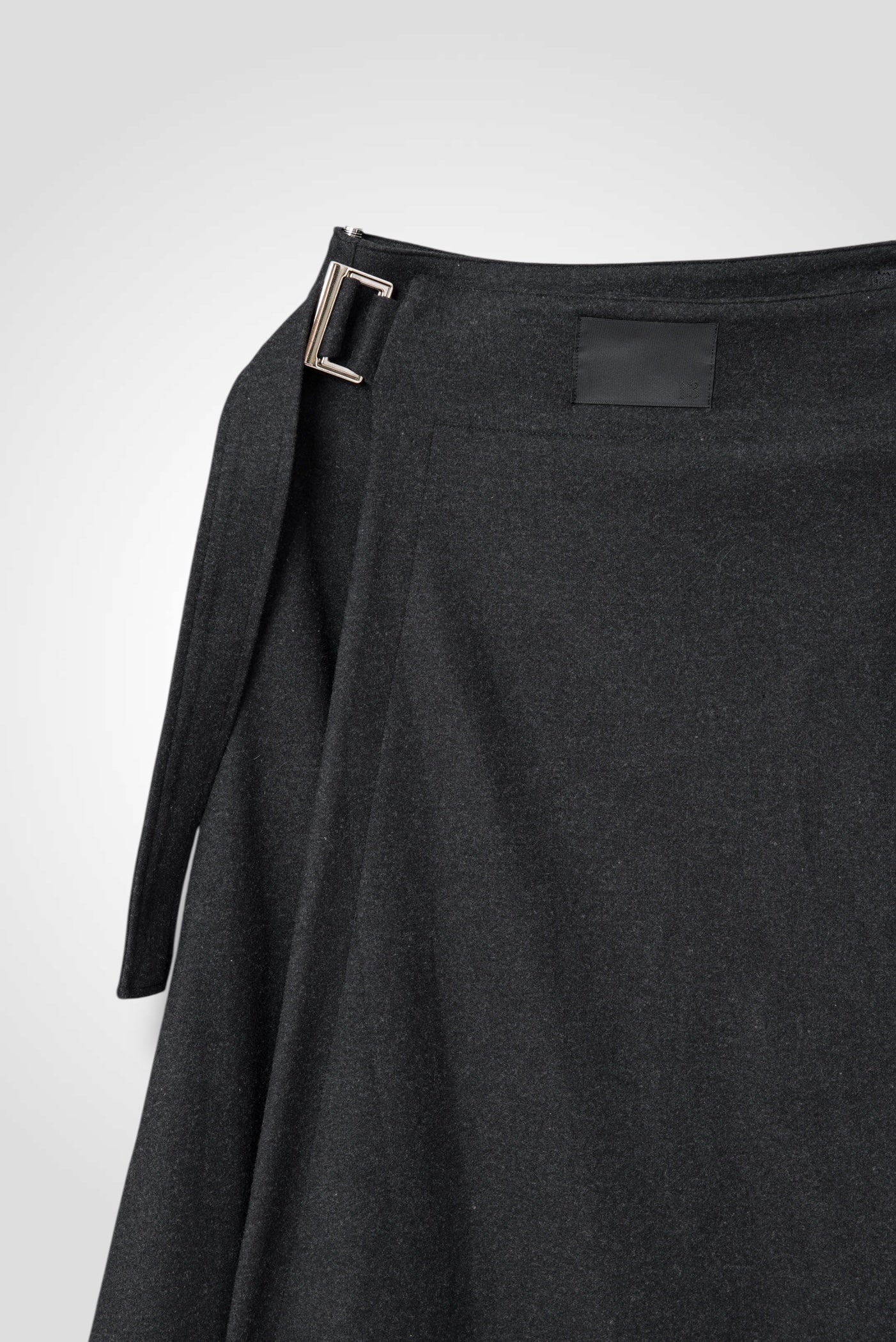 23 GEMMA FLARED SKIRT / SOFT FLANNEL JERSEY - C13 - Image 13