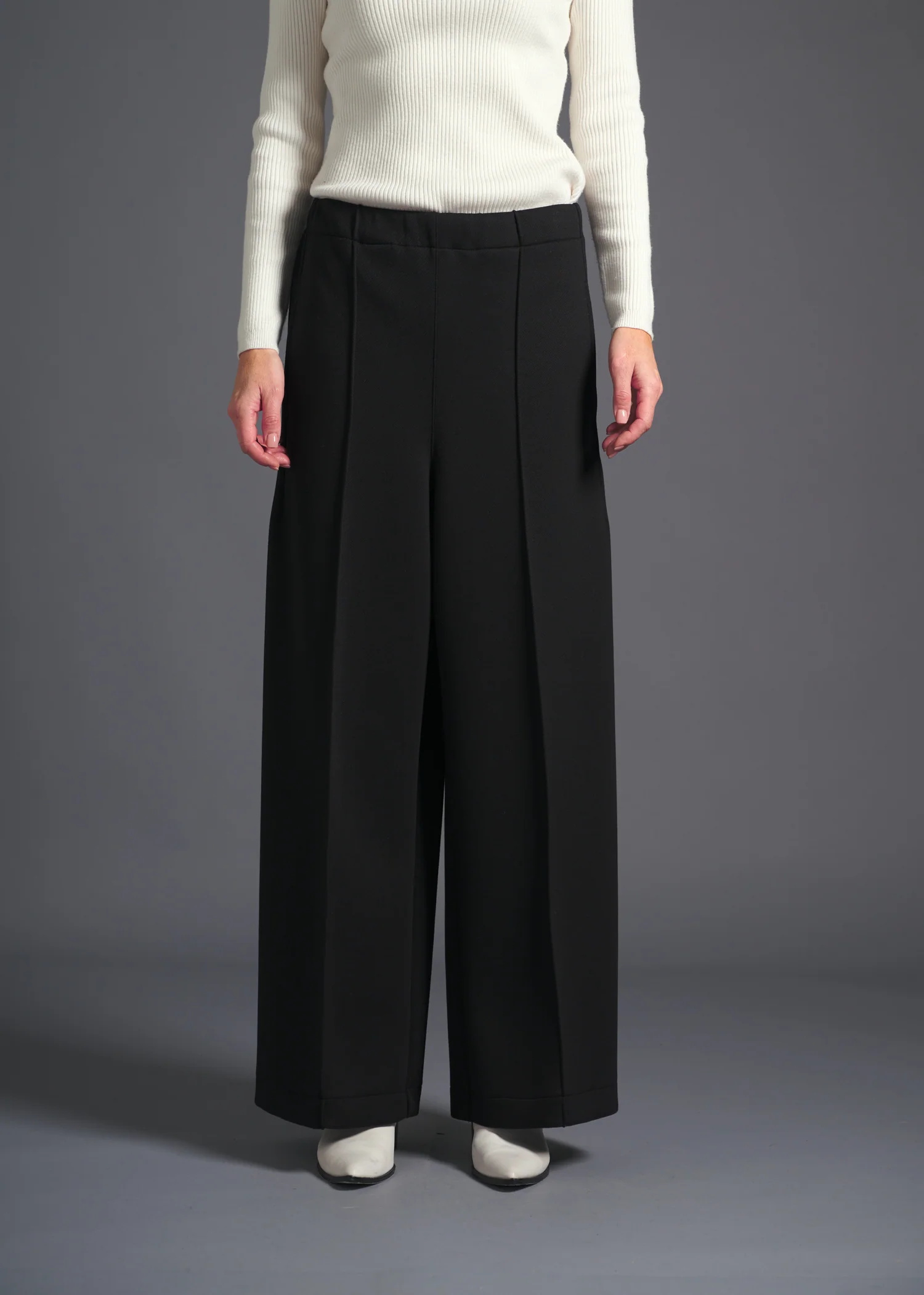 31 GENEVA WIDE LEG TROUSERS / AIRLY COCOON TWILL - C13 - Image 6