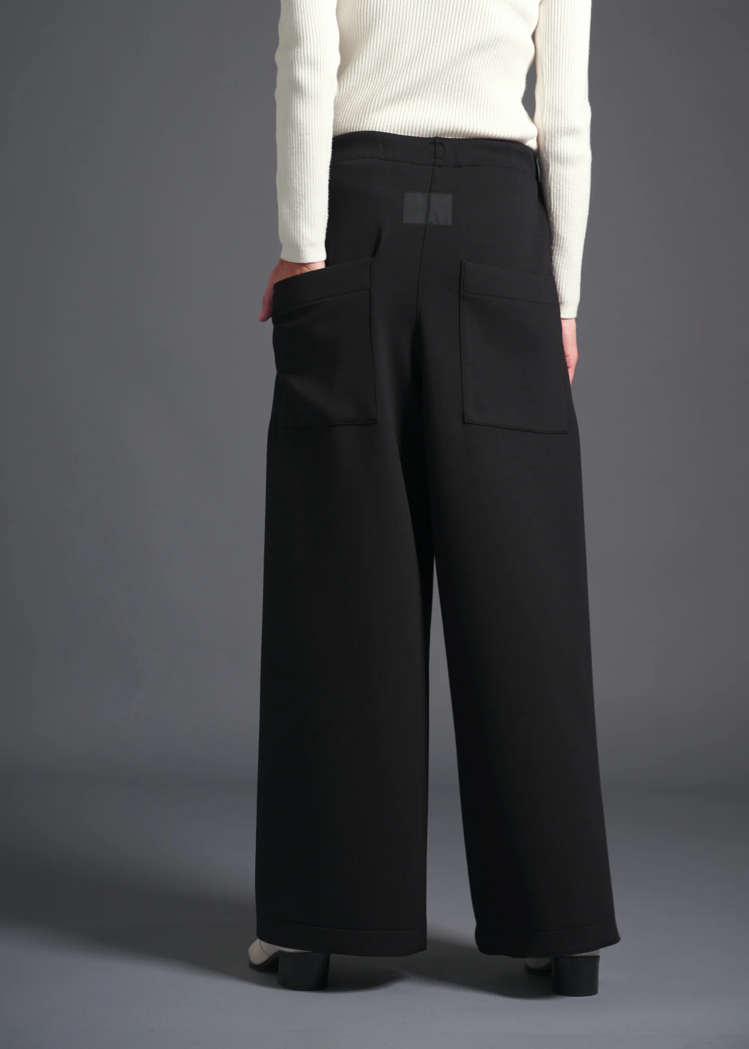 31 GENEVA WIDE LEG TROUSERS / AIRLY COCOON TWILL - C13 - Image 8