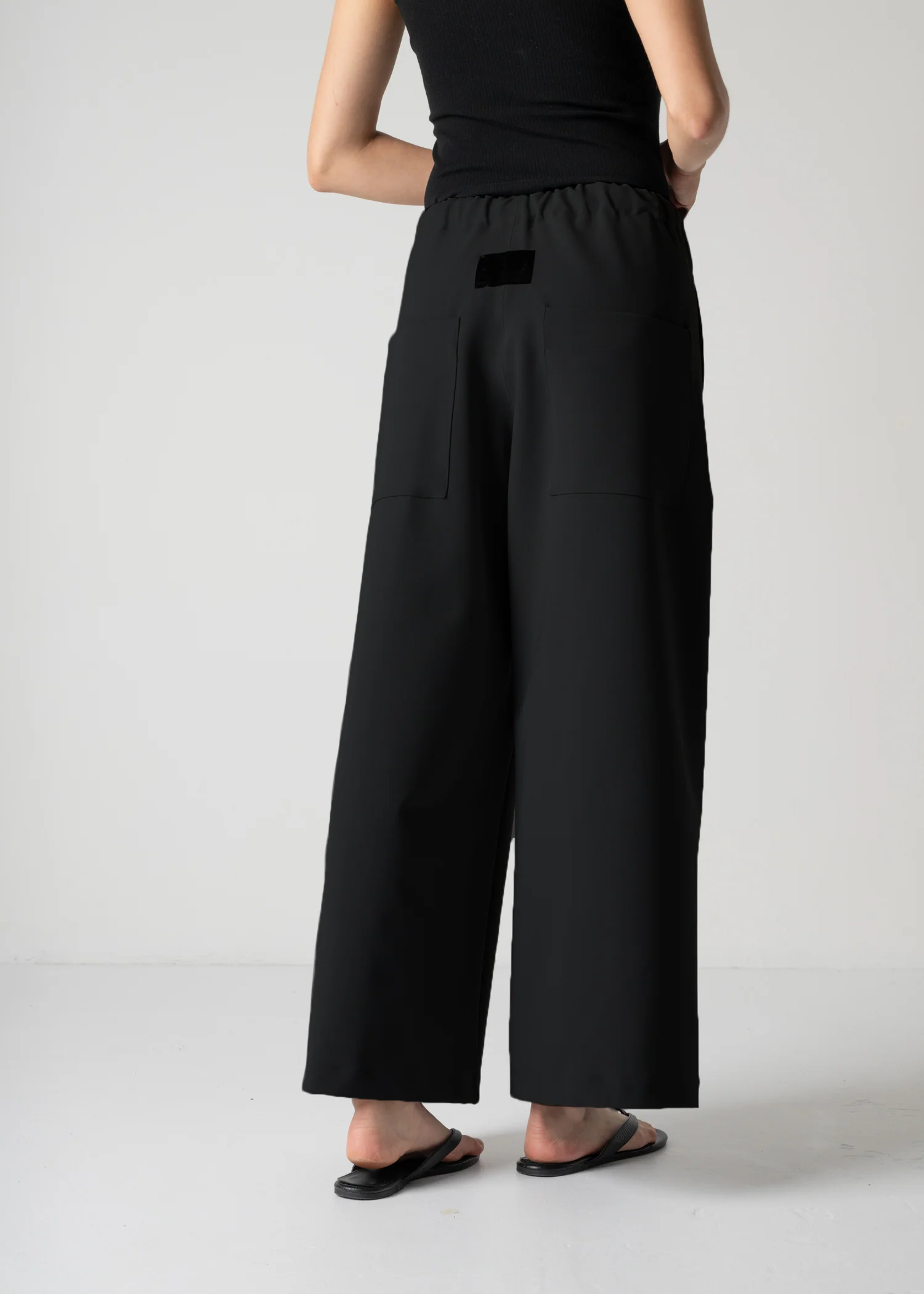 GENEVA WIDELEG TROUSERS / HIGH DENSITY 2WAY STRETCH - ONLINE STORE EXCLUSIVE - Image 26