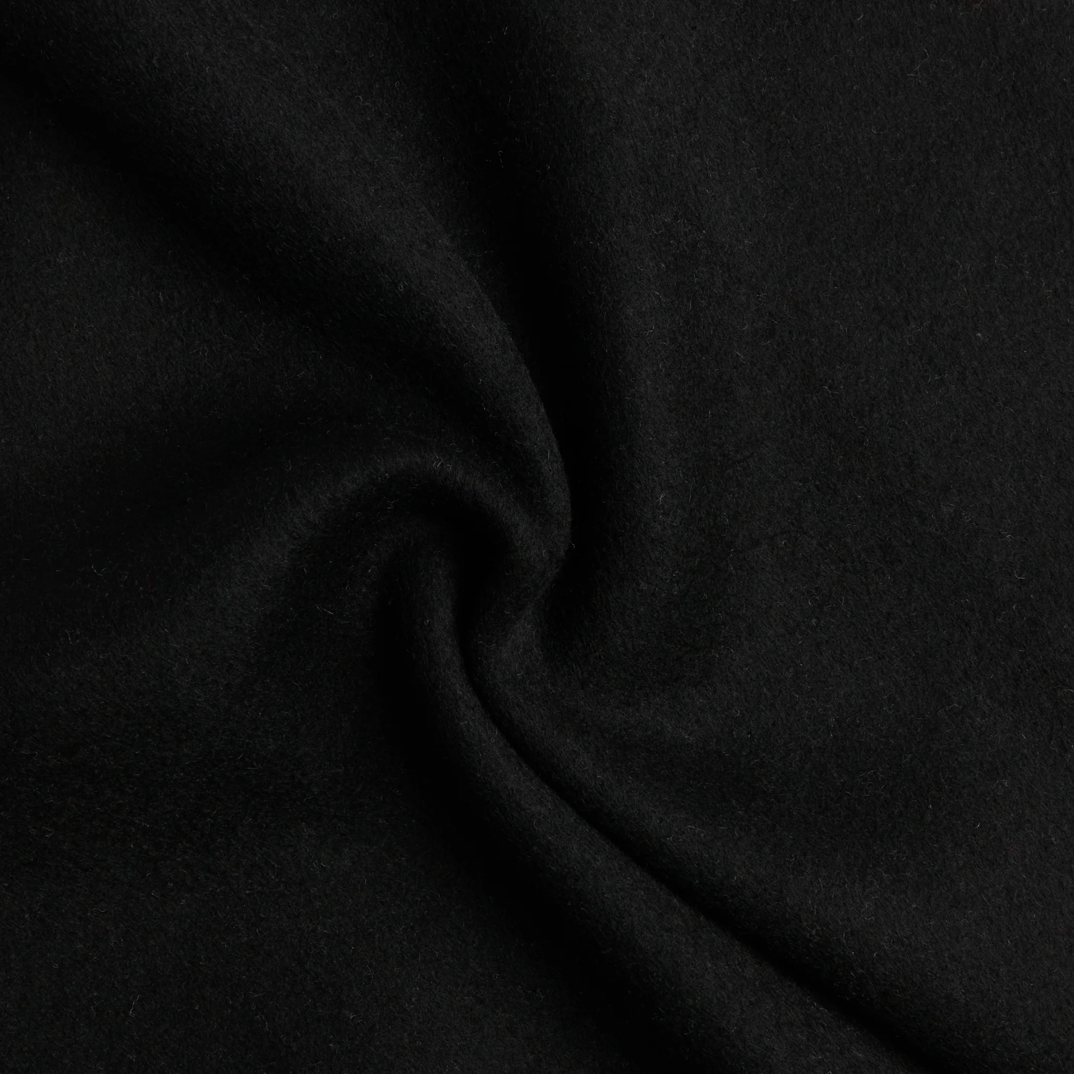 15 GITTY HOODED CAPE / WOOL MIX SHAGGY DOUBLE FACE - C13 - Image 8