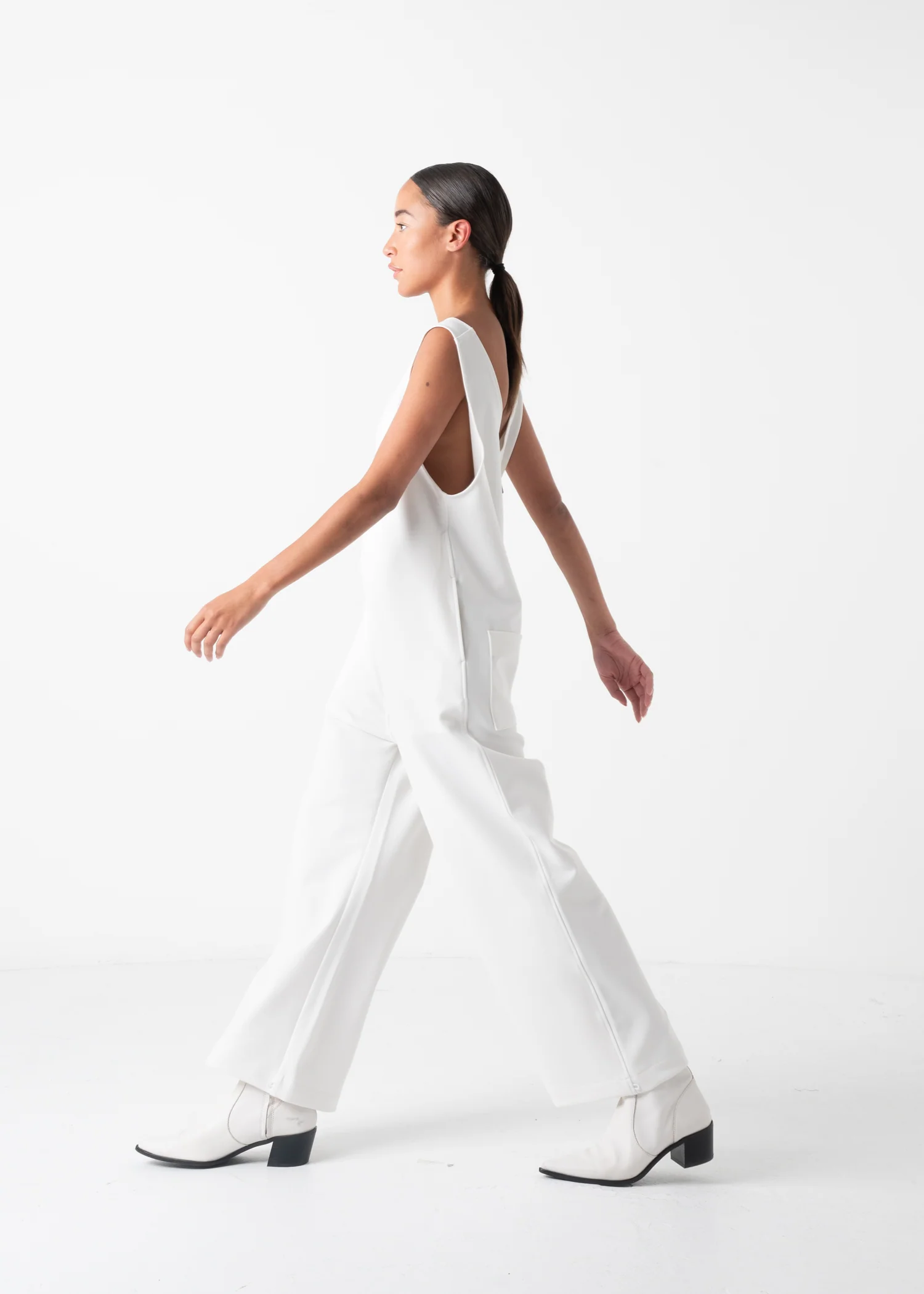 08 GRETEL OVERALLS / HIGH DENSITY 2WAY STRETCH - C11 - Image 3