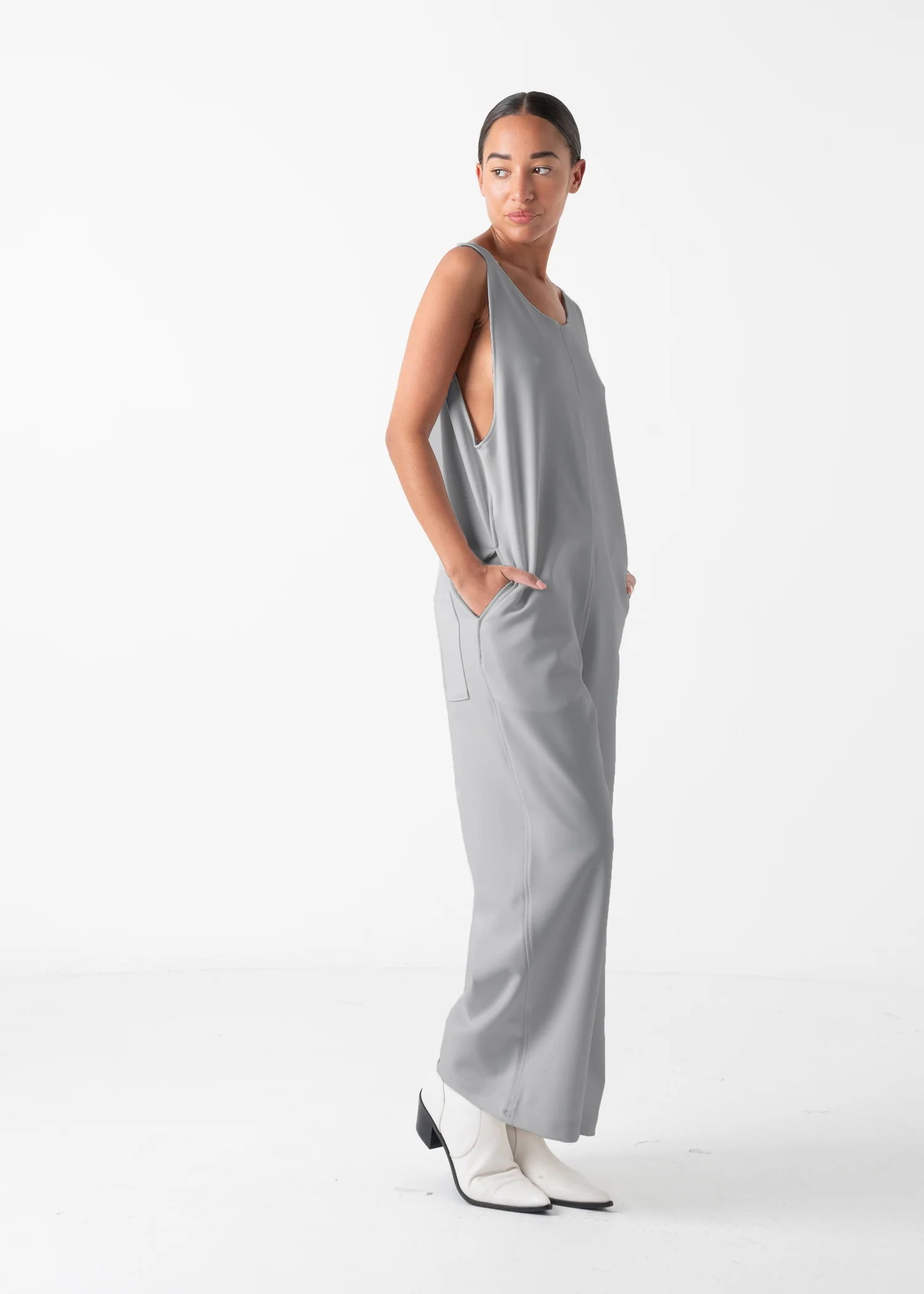 08 GRETEL OVERALLS / HIGH DENSITY 2WAY STRETCH - C11 - Image 8