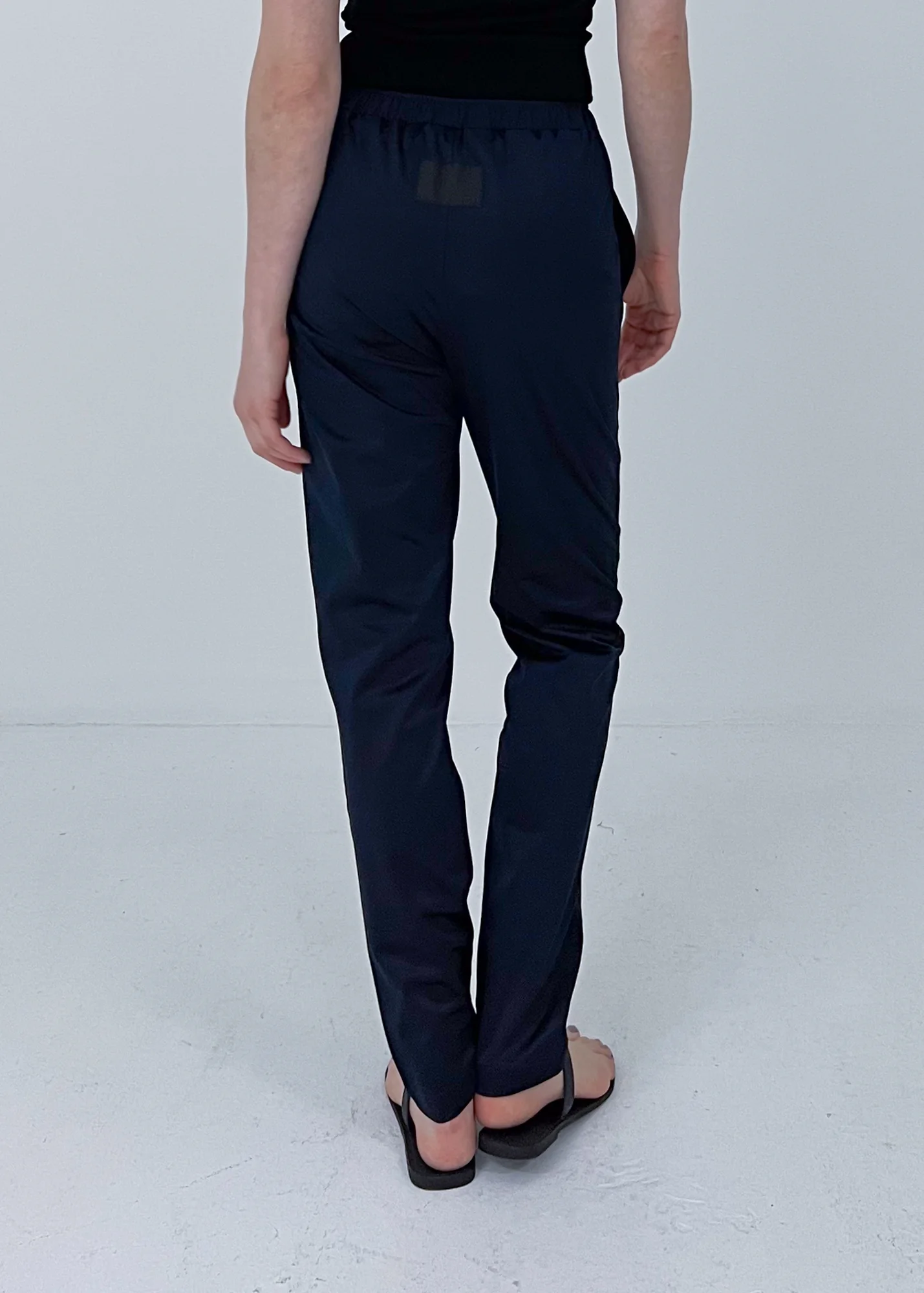37 HAIDEN TUXEDO LEGGINGS / SILKY SATIN JERSEY - C10 - Image 14