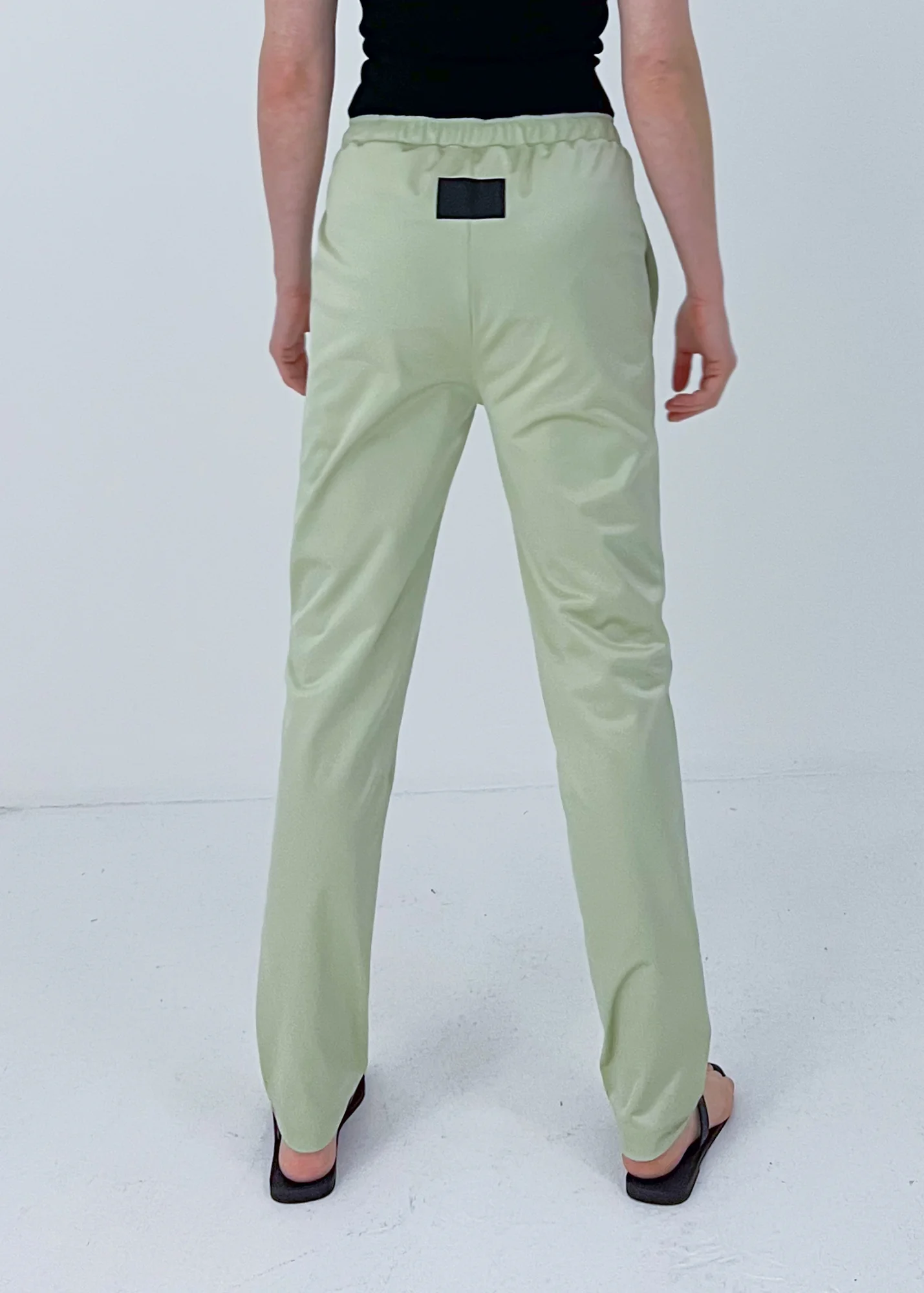 37 HAIDEN TUXEDO LEGGINGS / SILKY SATIN JERSEY - C10 - Image 22