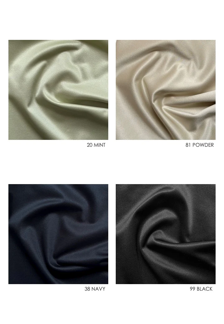 37 HAIDEN TUXEDO LEGGINGS / SILKY SATIN JERSEY - C10 - Image 33