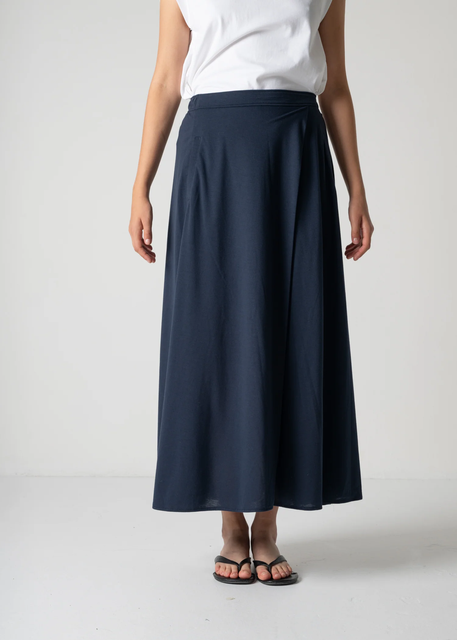53 HALO SEMI-FLARE SKIRT / RECYCLE PE JERSEY - C12 - Image 11