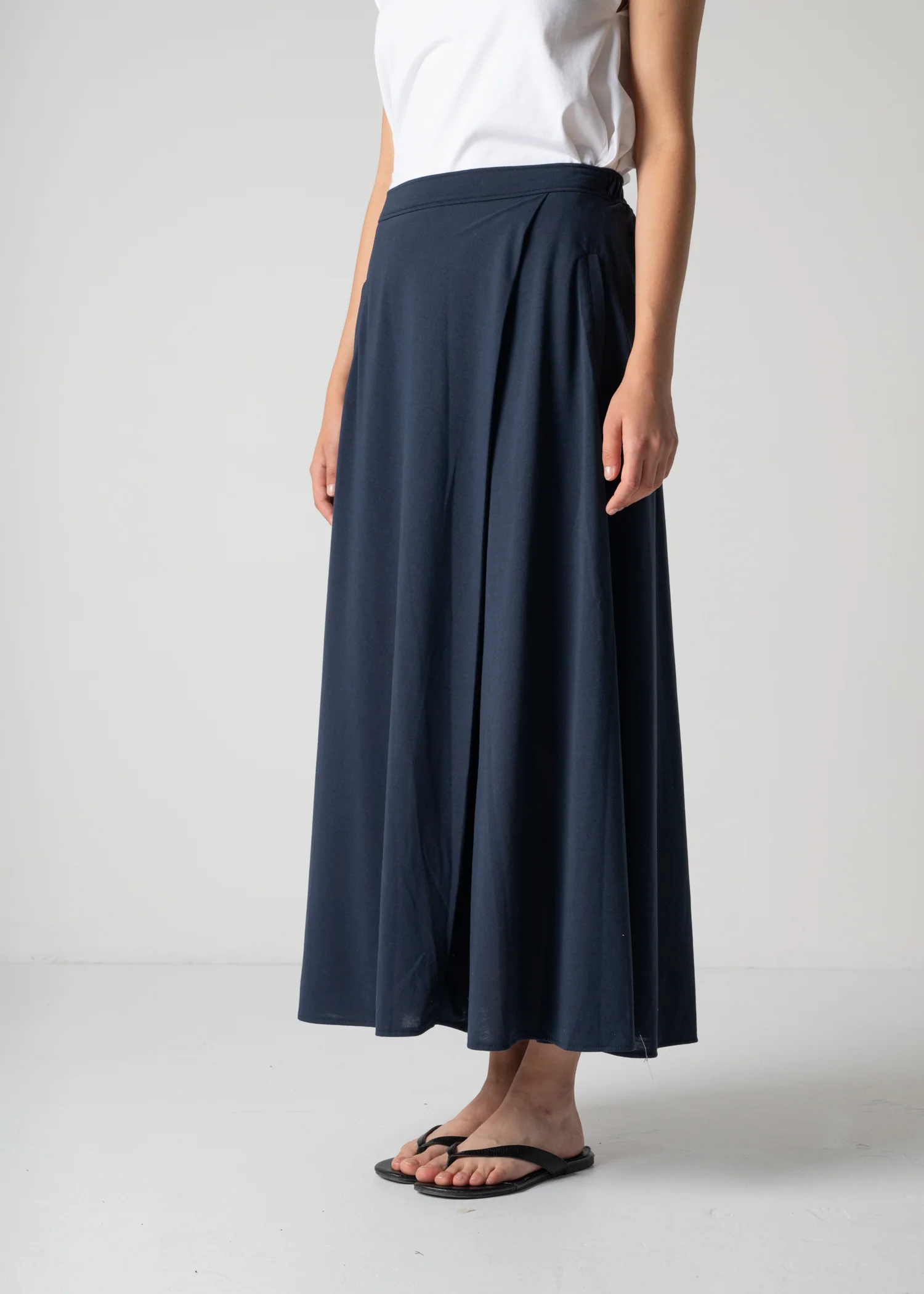 53 HALO SEMI-FLARE SKIRT / RECYCLE PE JERSEY - C12 - Image 12