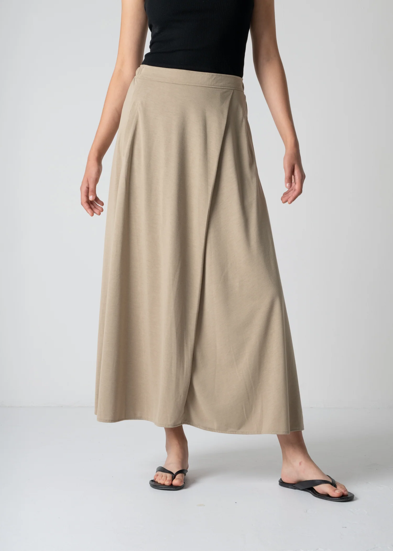 53 HALO SEMI-FLARE SKIRT / RECYCLE PE JERSEY - C12 - Image 18