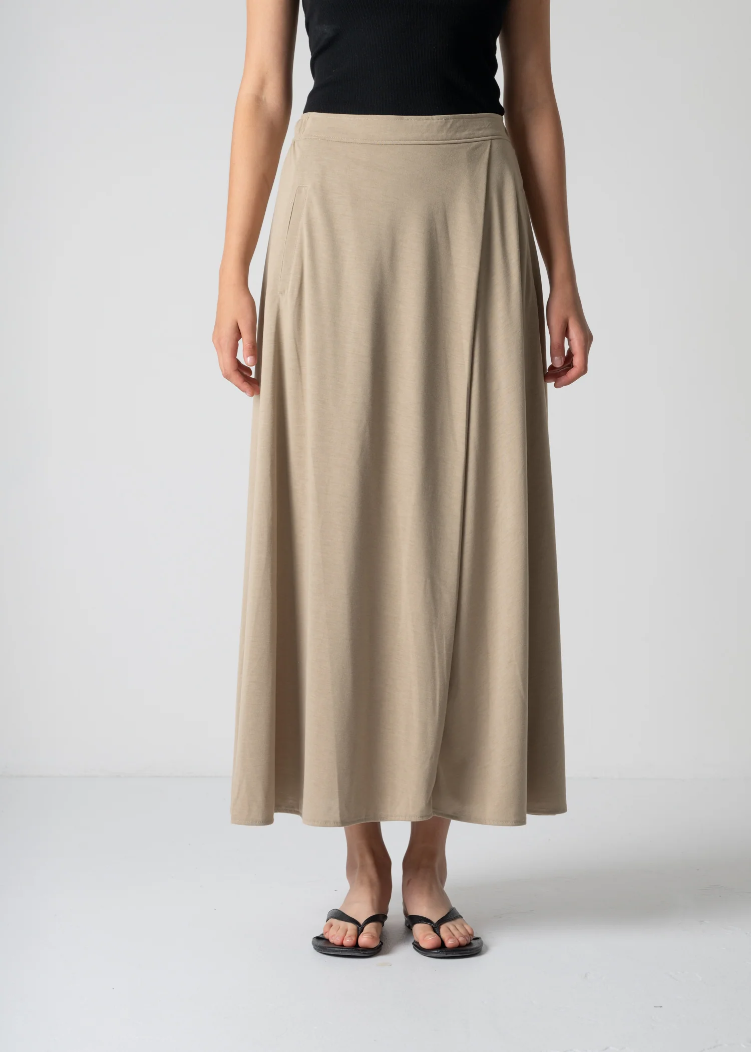 53 HALO SEMI-FLARE SKIRT / RECYCLE PE JERSEY - C12 - Image 20