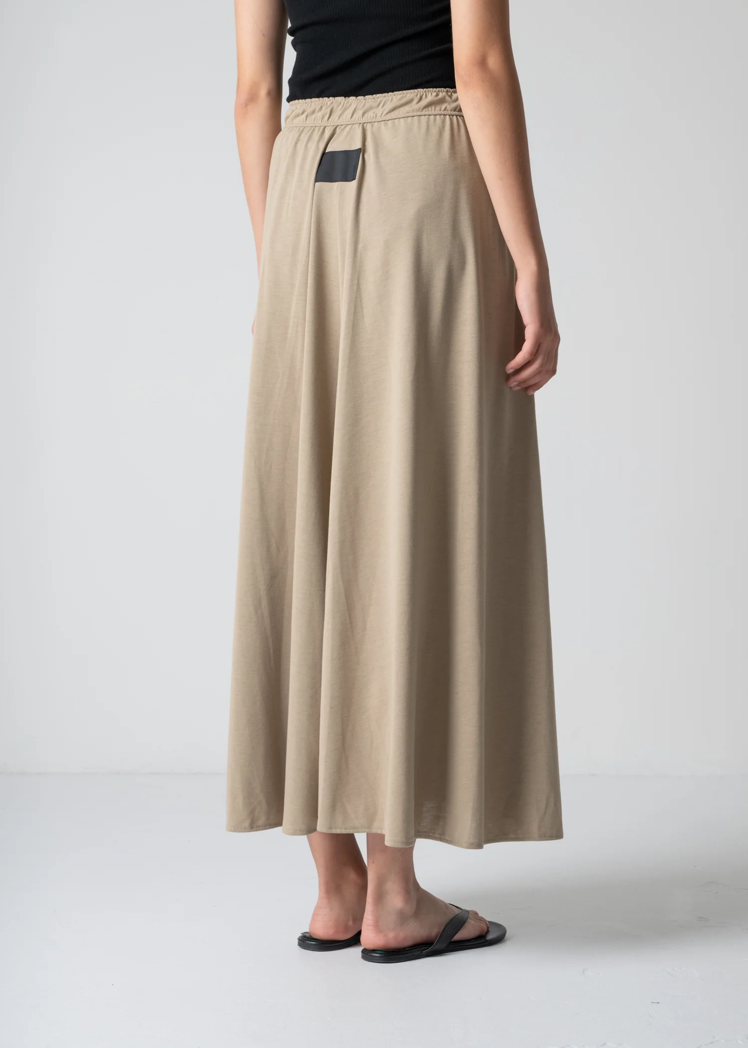 53 HALO SEMI-FLARE SKIRT / RECYCLE PE JERSEY - C12 - Image 24
