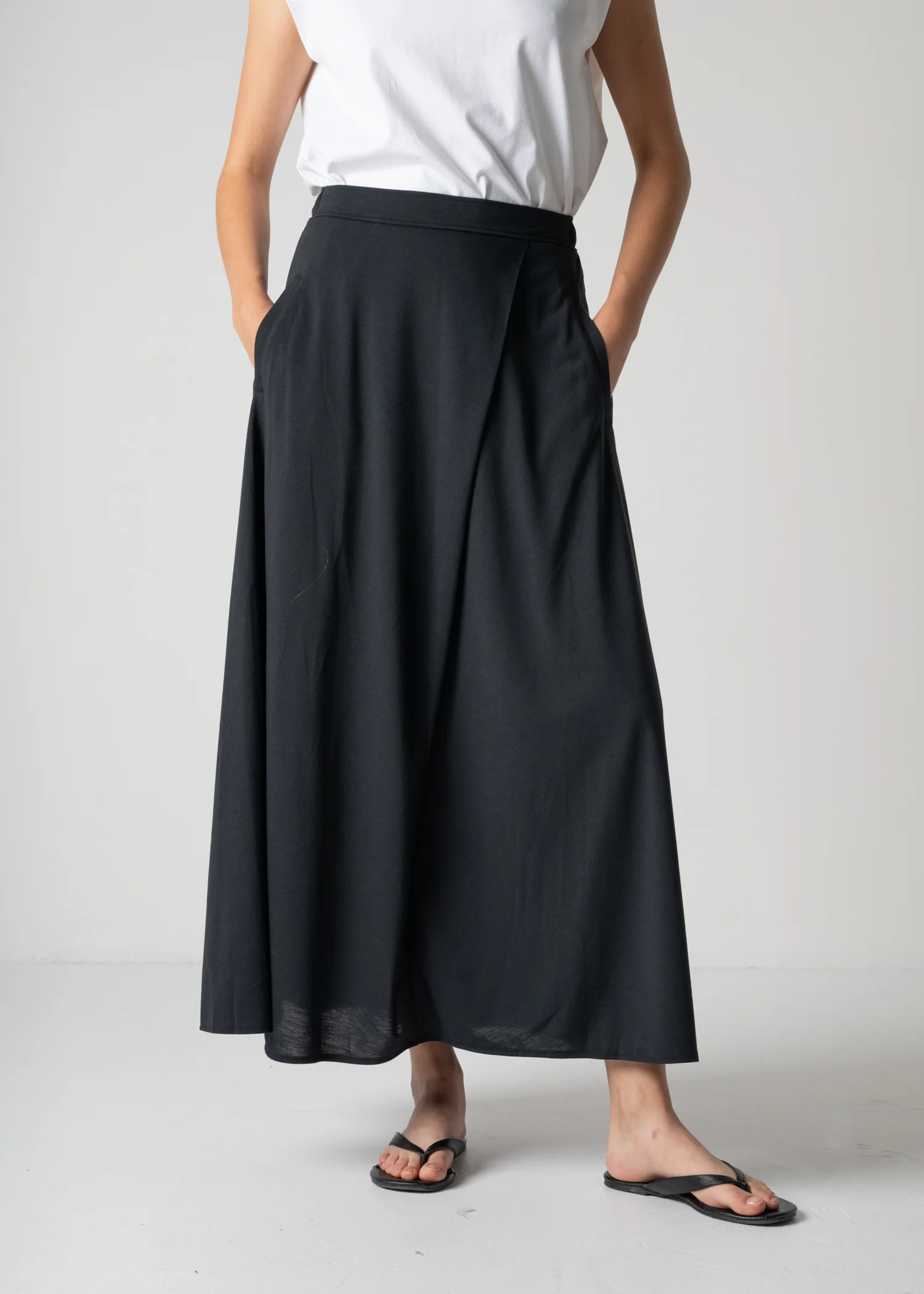 53 HALO SEMI-FLARE SKIRT / RECYCLE PE JERSEY - C12 - Image 26
