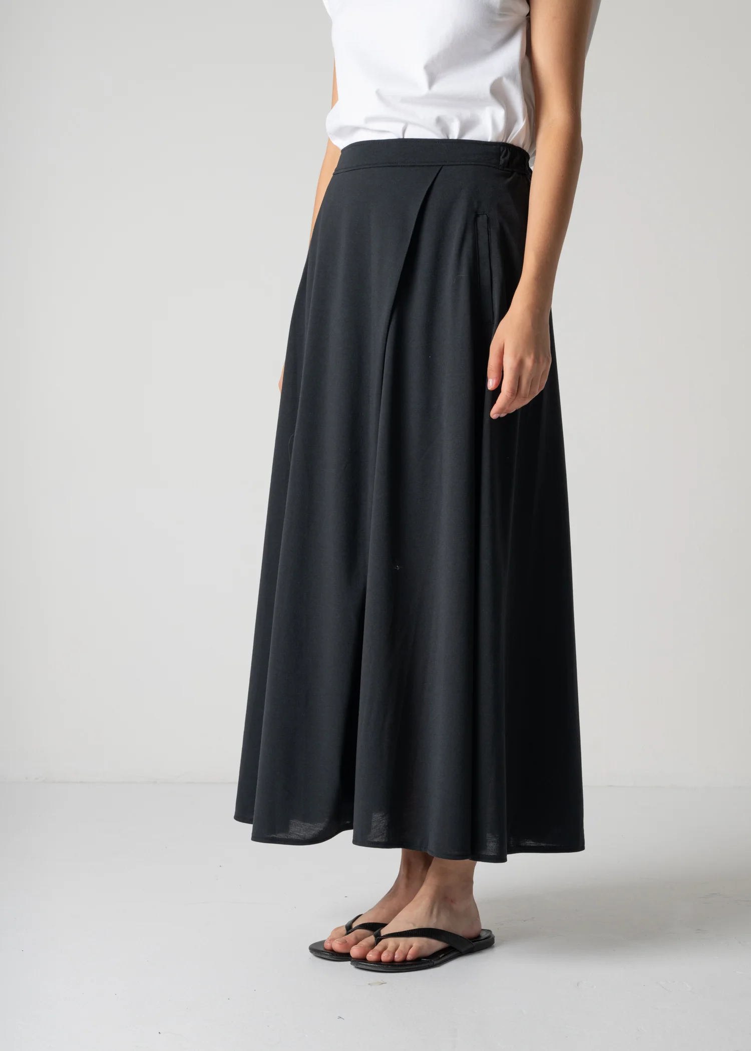 53 HALO SEMI-FLARE SKIRT / RECYCLE PE JERSEY - C12 - Image 30