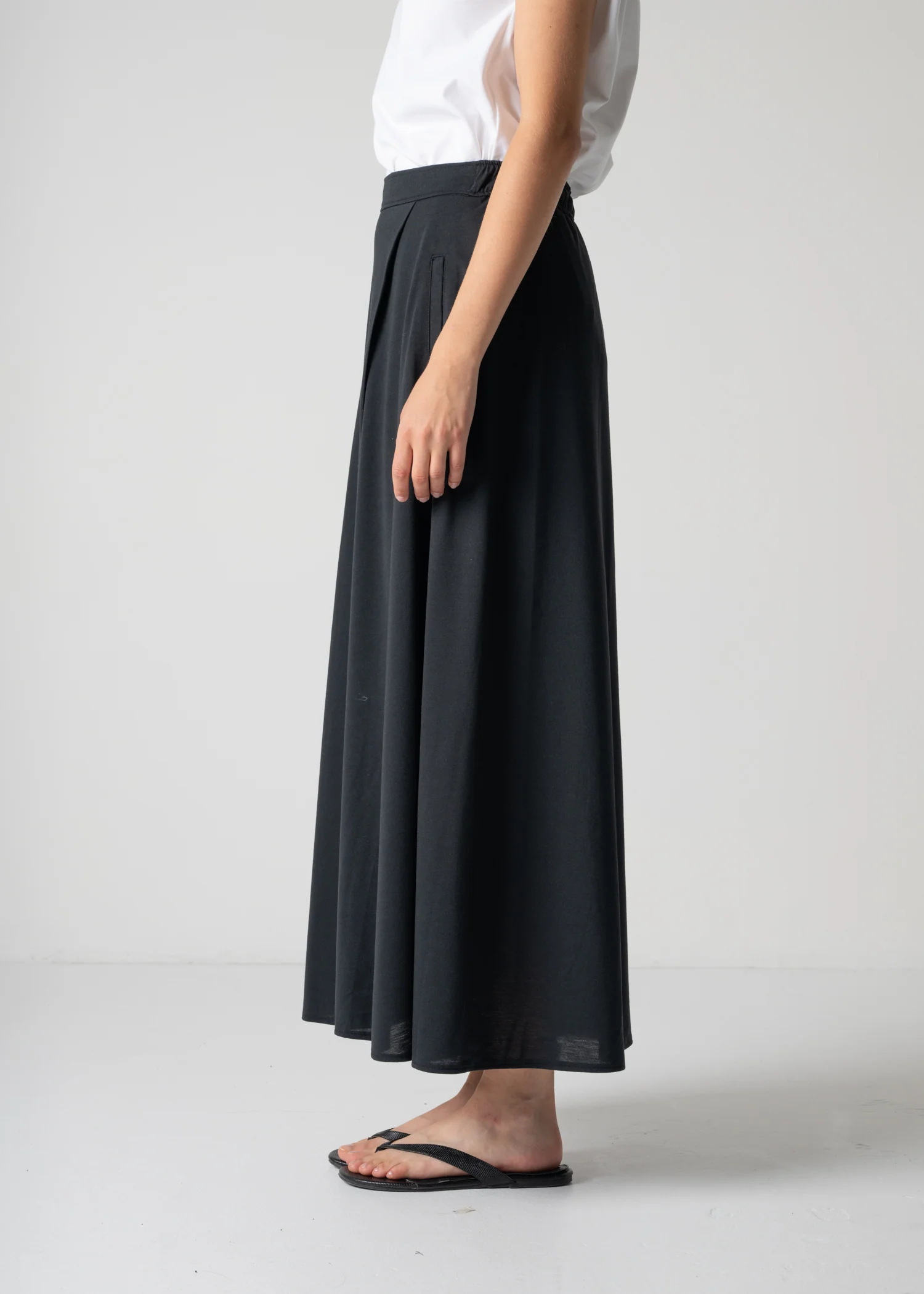 53 HALO SEMI-FLARE SKIRT / RECYCLE PE JERSEY - C12 - Image 31