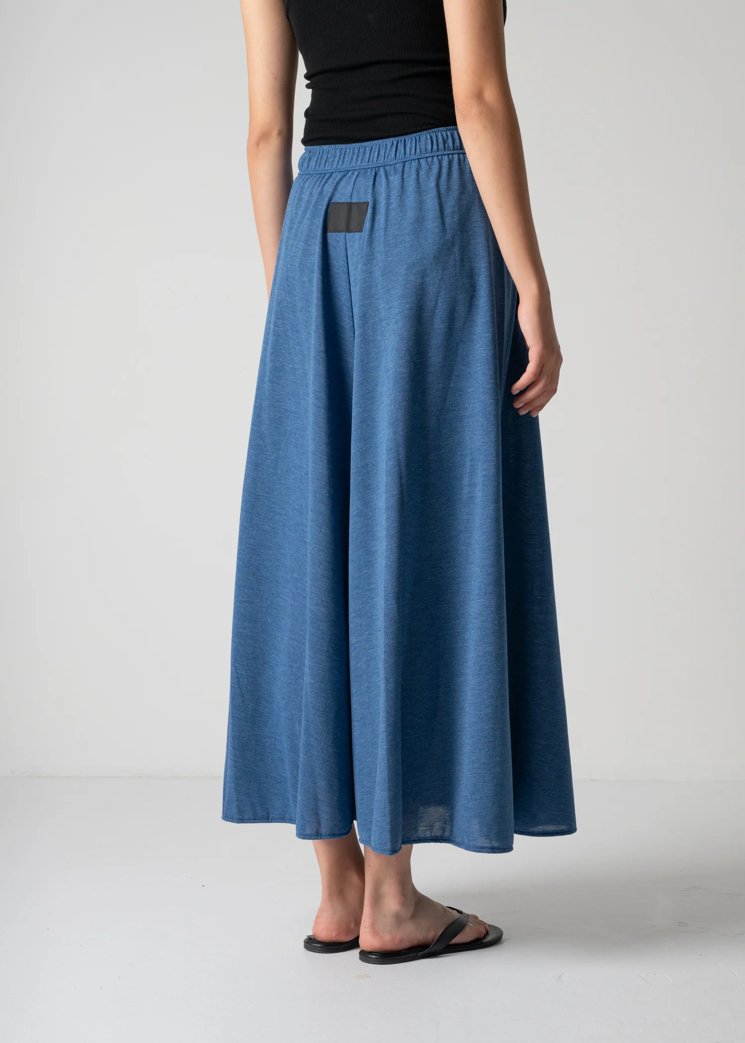 53 HALO SEMI-FLARE SKIRT / RECYCLE PE JERSEY - C12 - Image 6