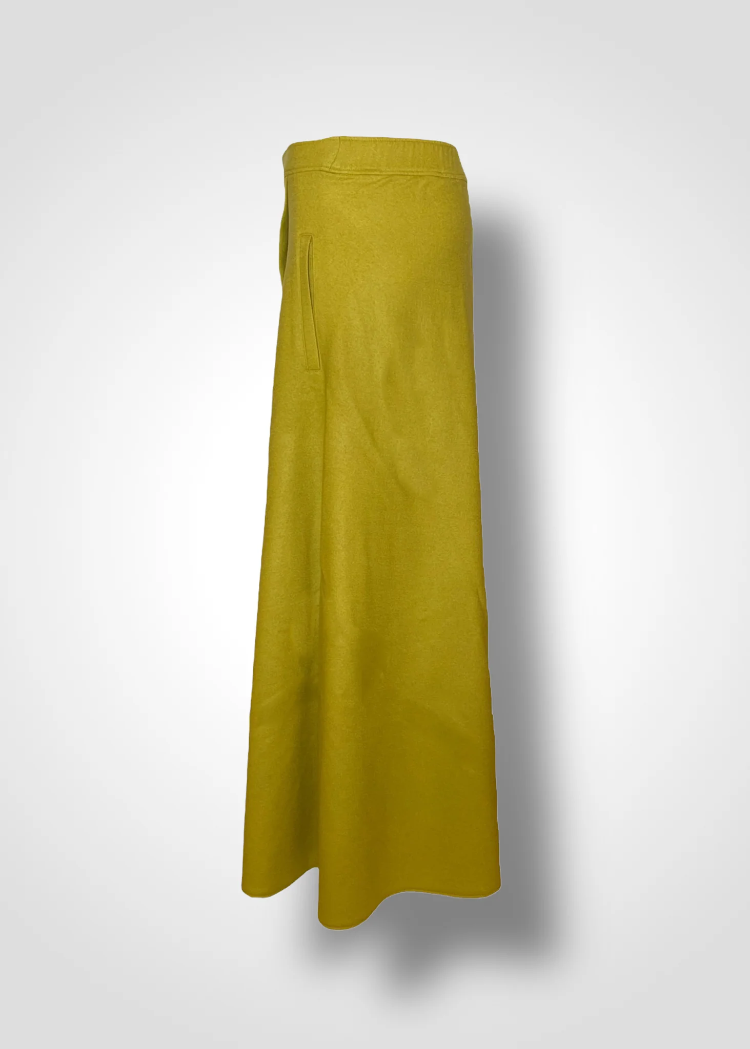 HALO SEMI-FLARE SKIRT / WOOL MILLED JERSEY - C9 - Image 11