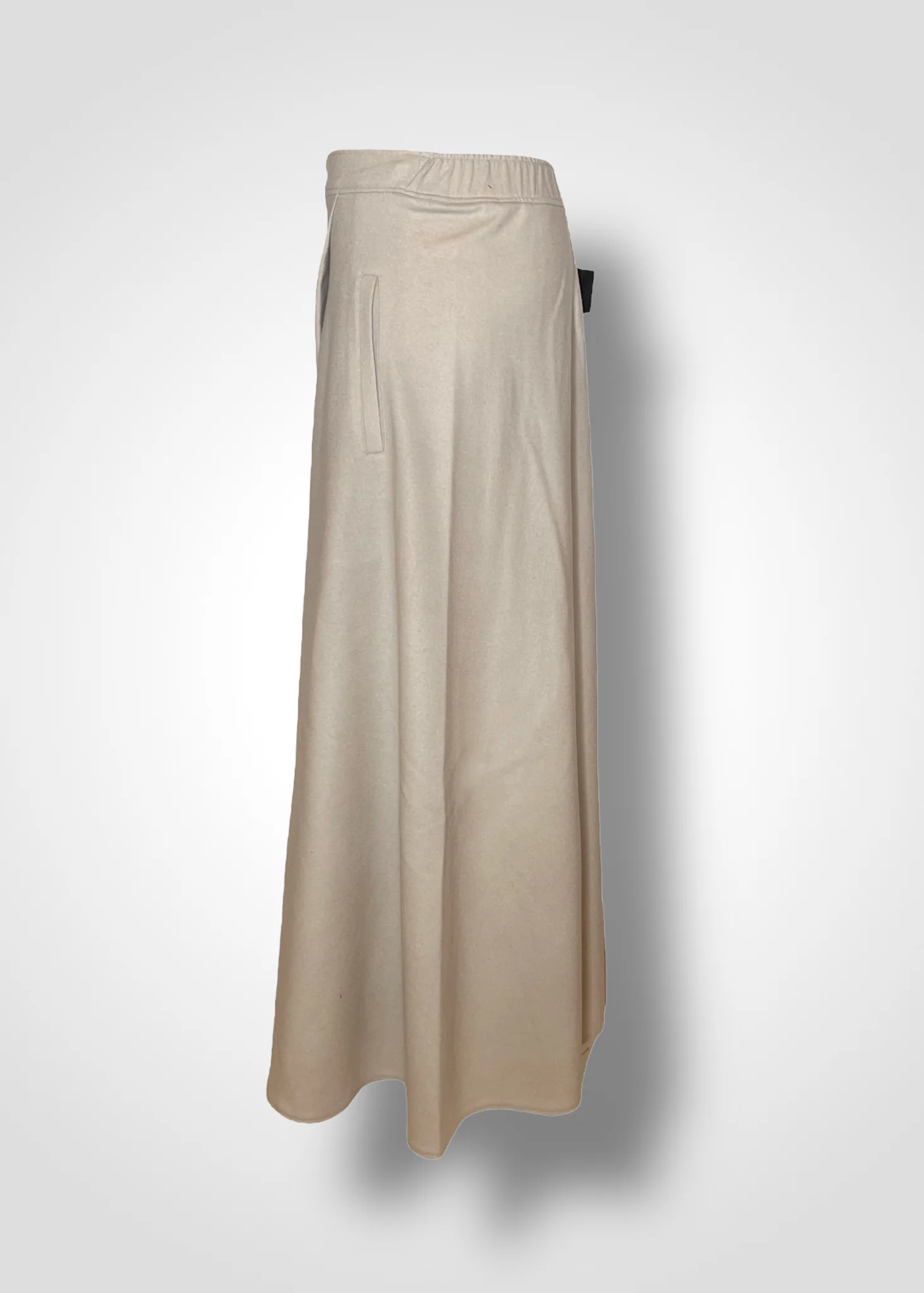 HALO SEMI-FLARE SKIRT / WOOL MILLED JERSEY - C9 - Image 18