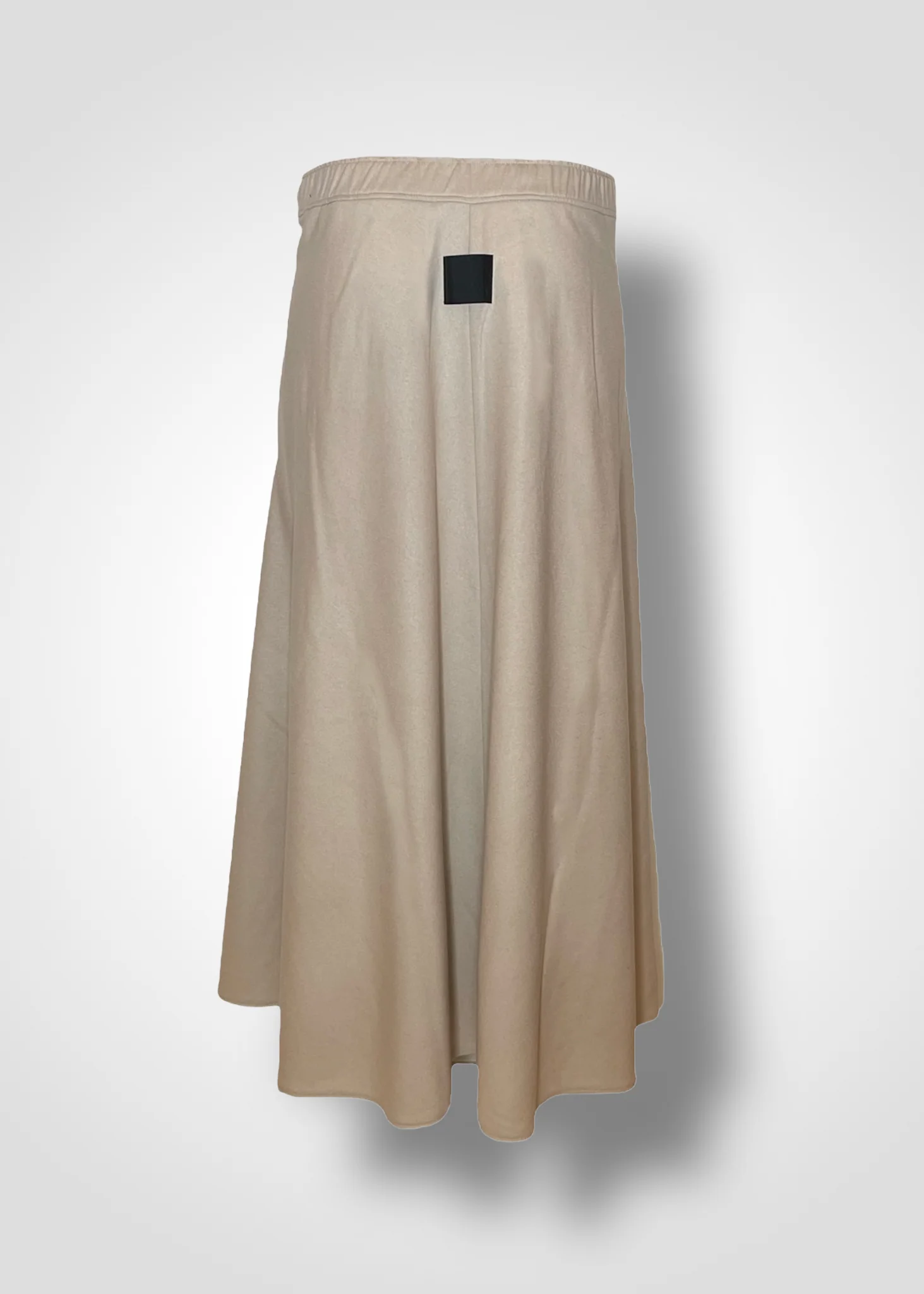 HALO SEMI-FLARE SKIRT / WOOL MILLED JERSEY - C9 - Image 19