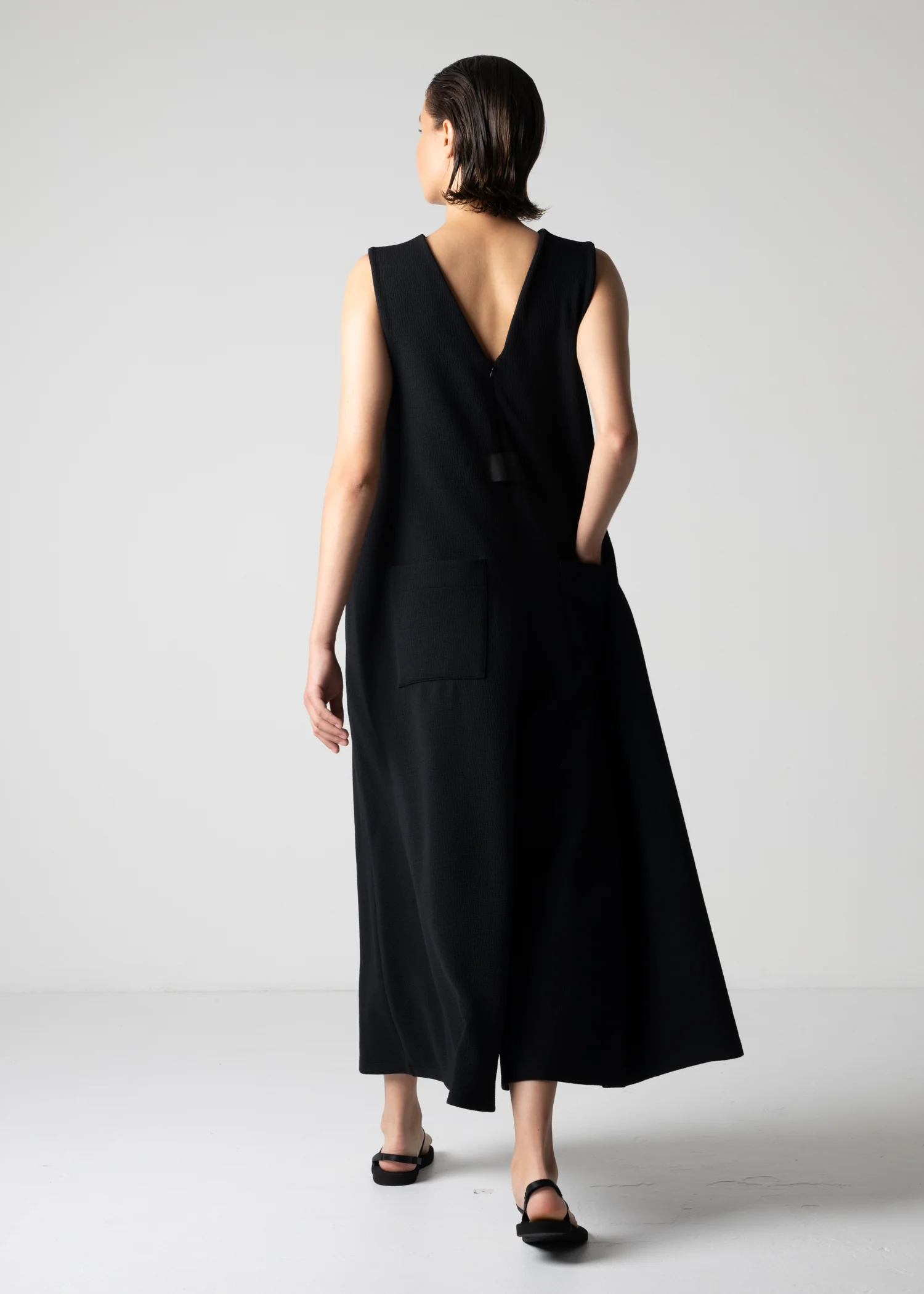 46 HANNA JUMPSUIT / WRINKLE JERSEY - C12 - Image 4