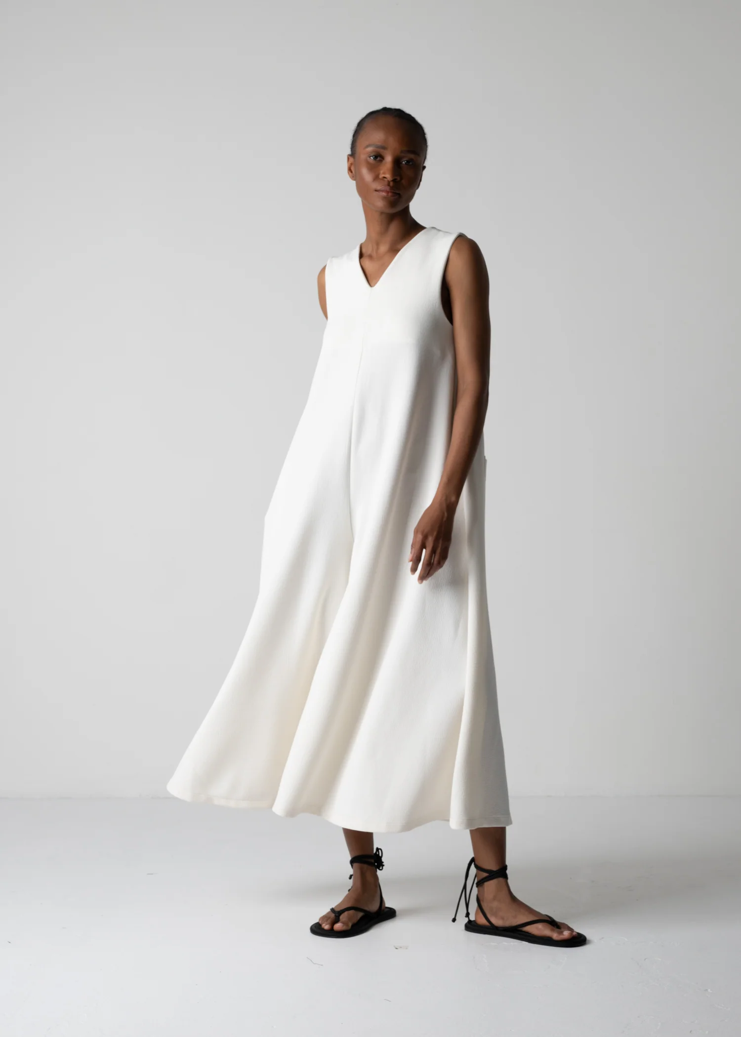 46 HANNA JUMPSUIT / WRINKLE JERSEY - C12 - Image 9