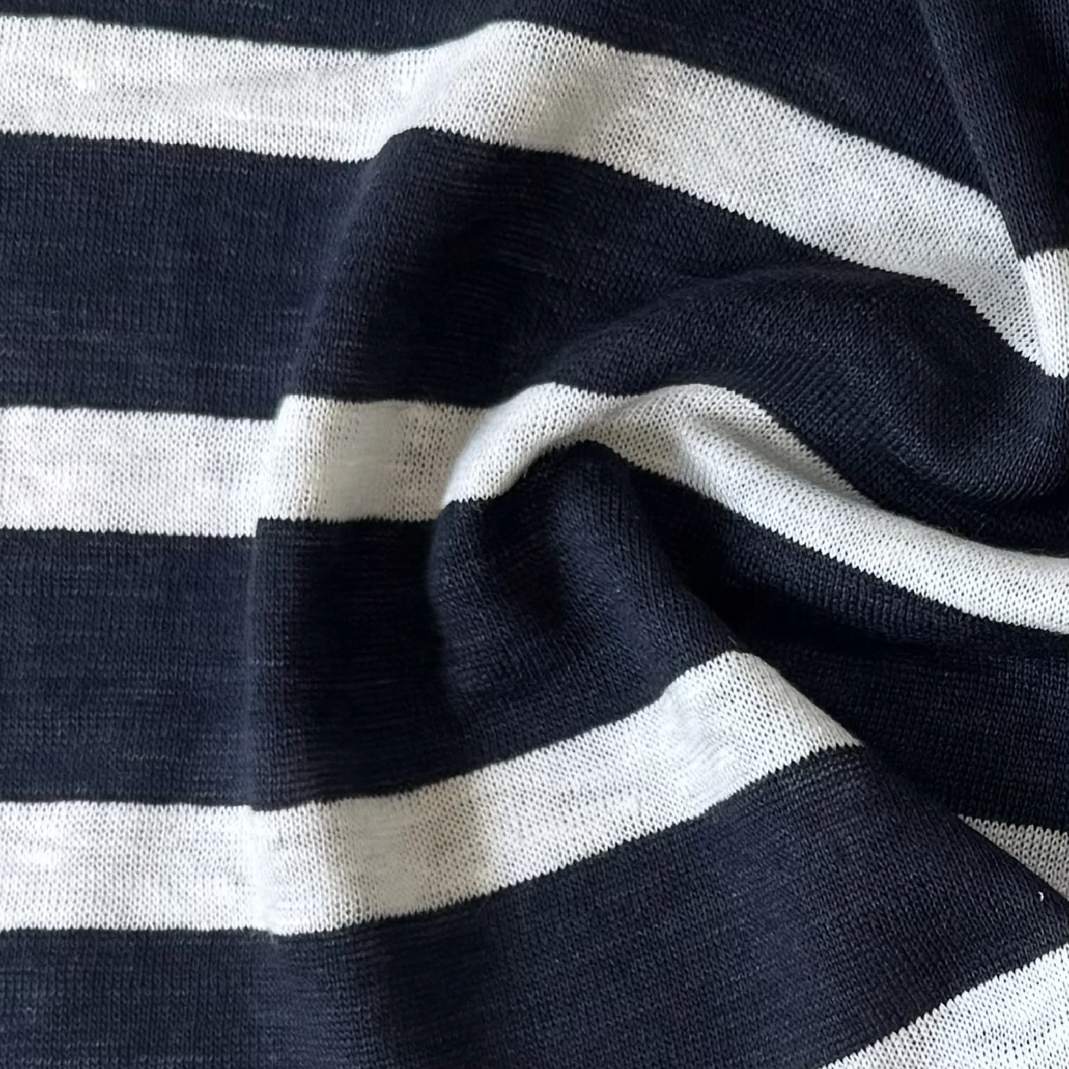 42 HARLEY T-SHIRT / LINEN STRIPE JERSEY - C12 - Image 12