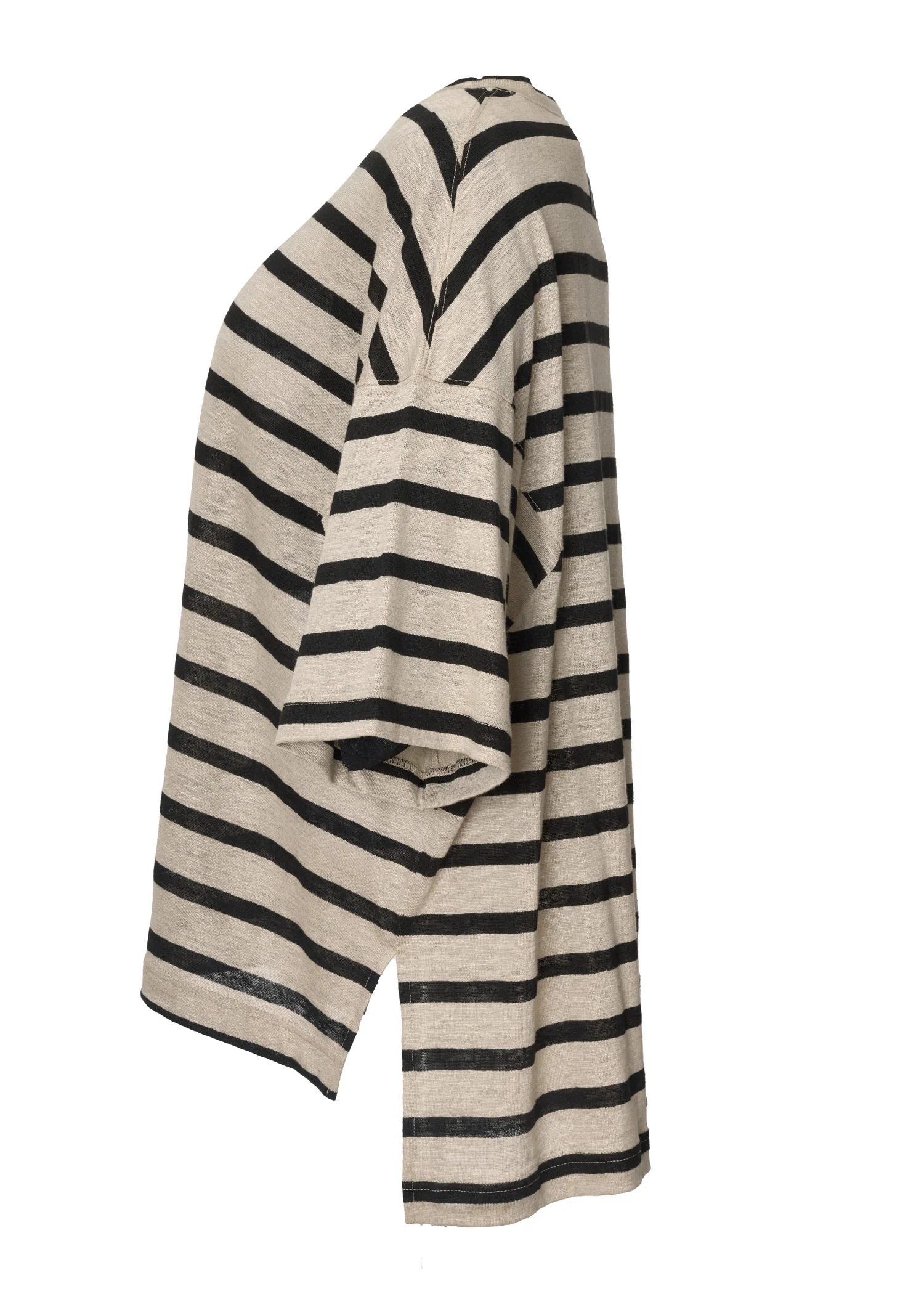 42 HARLEY T-SHIRT / LINEN STRIPE JERSEY - C12 - Image 14