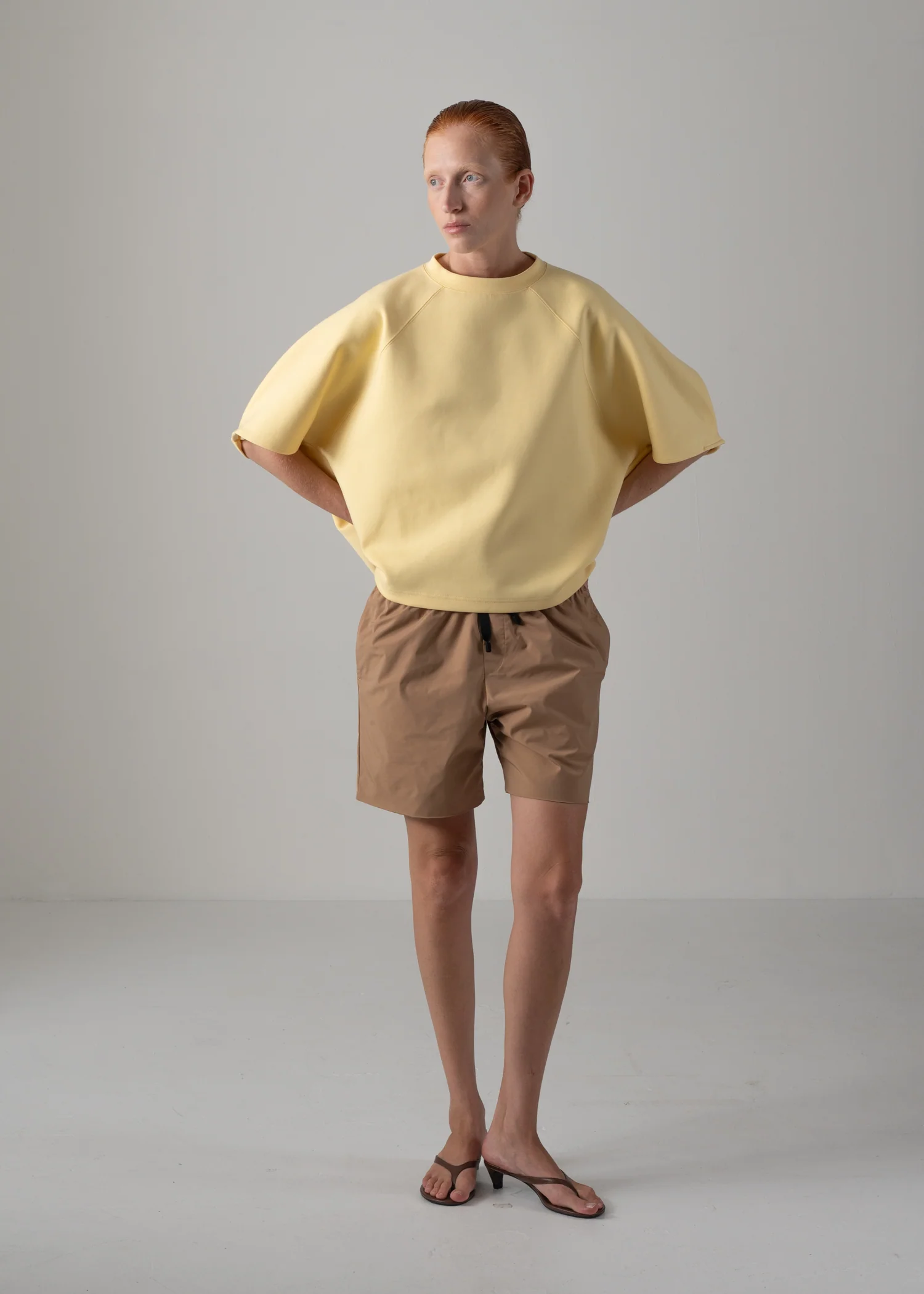 43 HELLEN PENTAGON TOP / AIRY COTTON DOUBLE JERSEY - C14 - Image 9