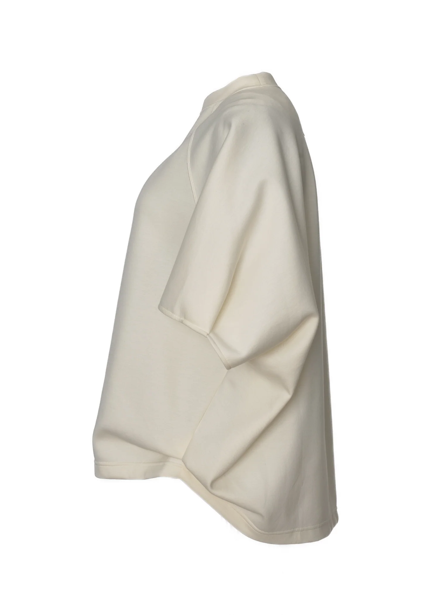 10 HELLEN PENTAGON TOP / DOUBLE AIR COTTON BLEND JERSEY - C12 - Image 28