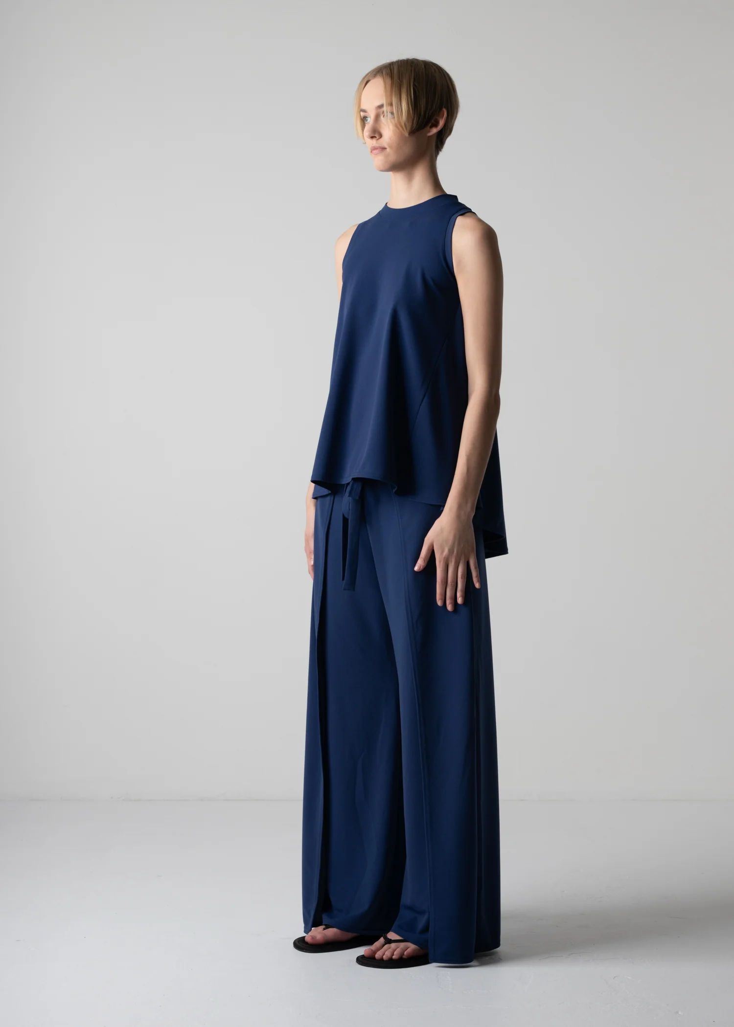 56 HIBA TOP / GEORGETTE JERSEY - C12 - Image 10