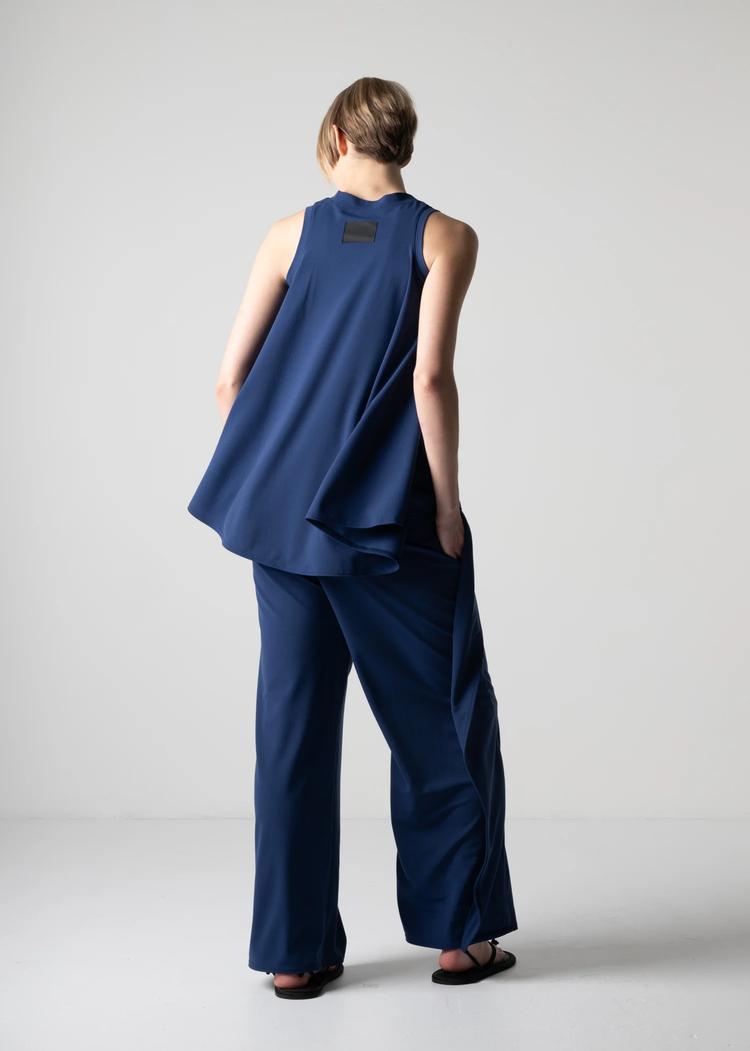 56 HIBA TOP / GEORGETTE JERSEY - C12 - Image 11
