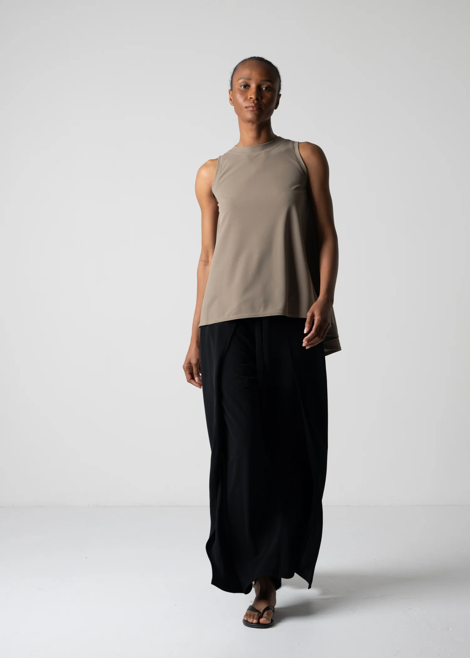 56 HIBA TOP / GEORGETTE JERSEY - C12 - Image 14