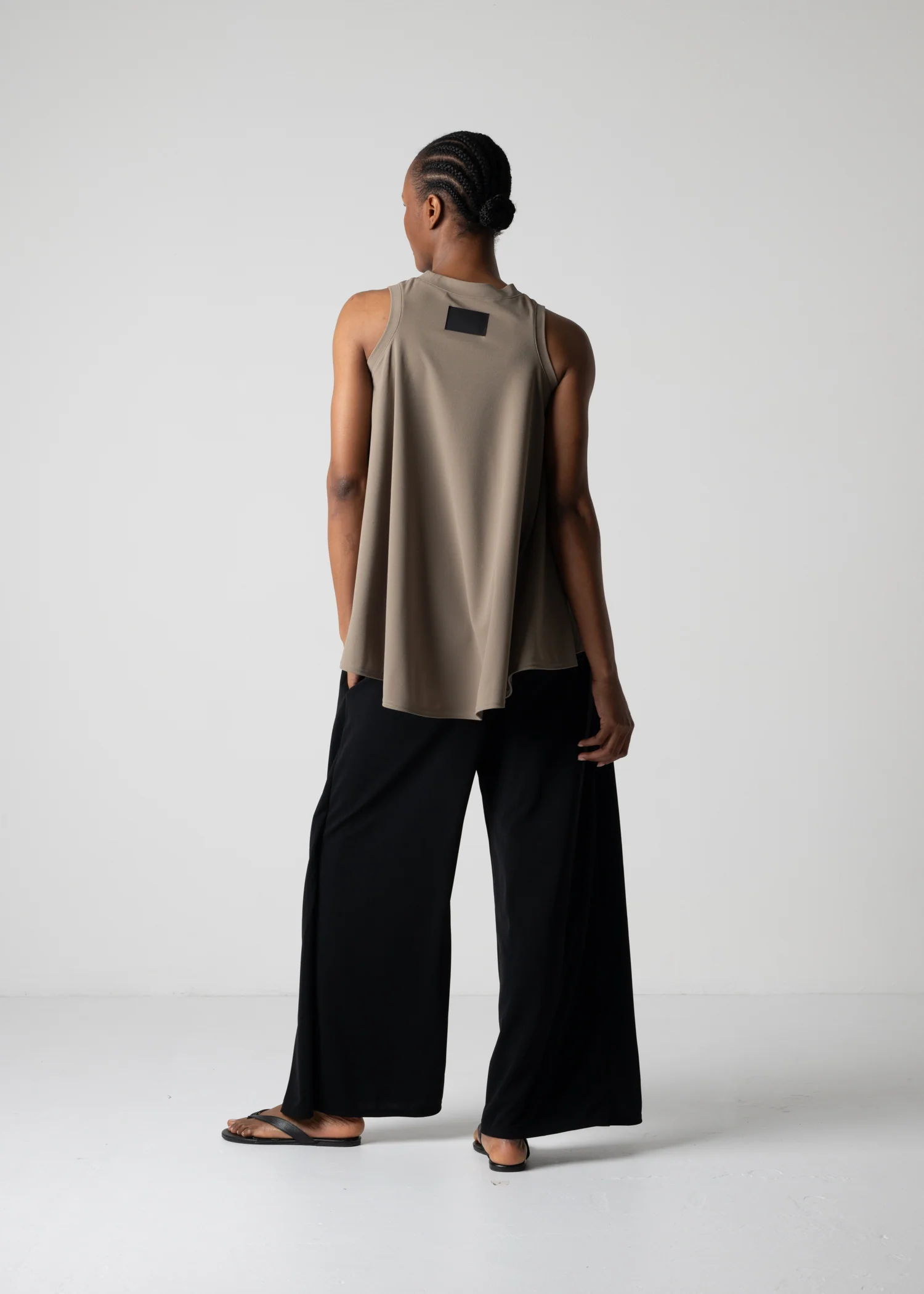 56 HIBA TOP / GEORGETTE JERSEY - C12 - Image 18