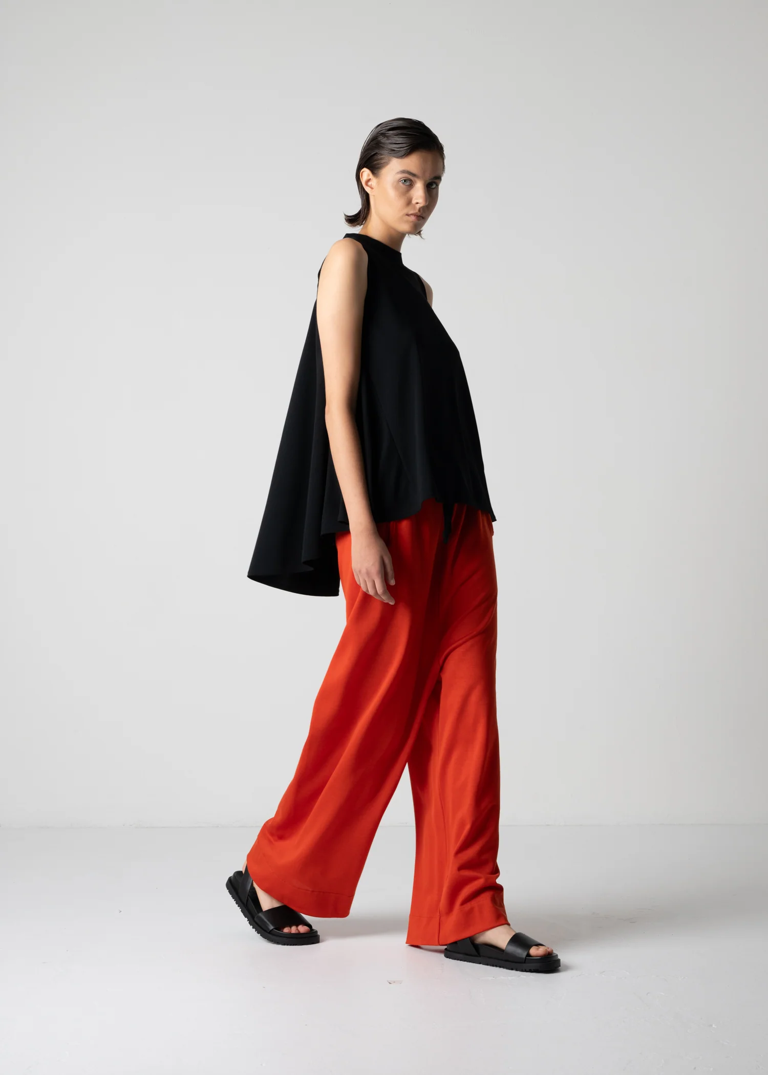 56 HIBA TOP / GEORGETTE JERSEY - C12 - Image 22