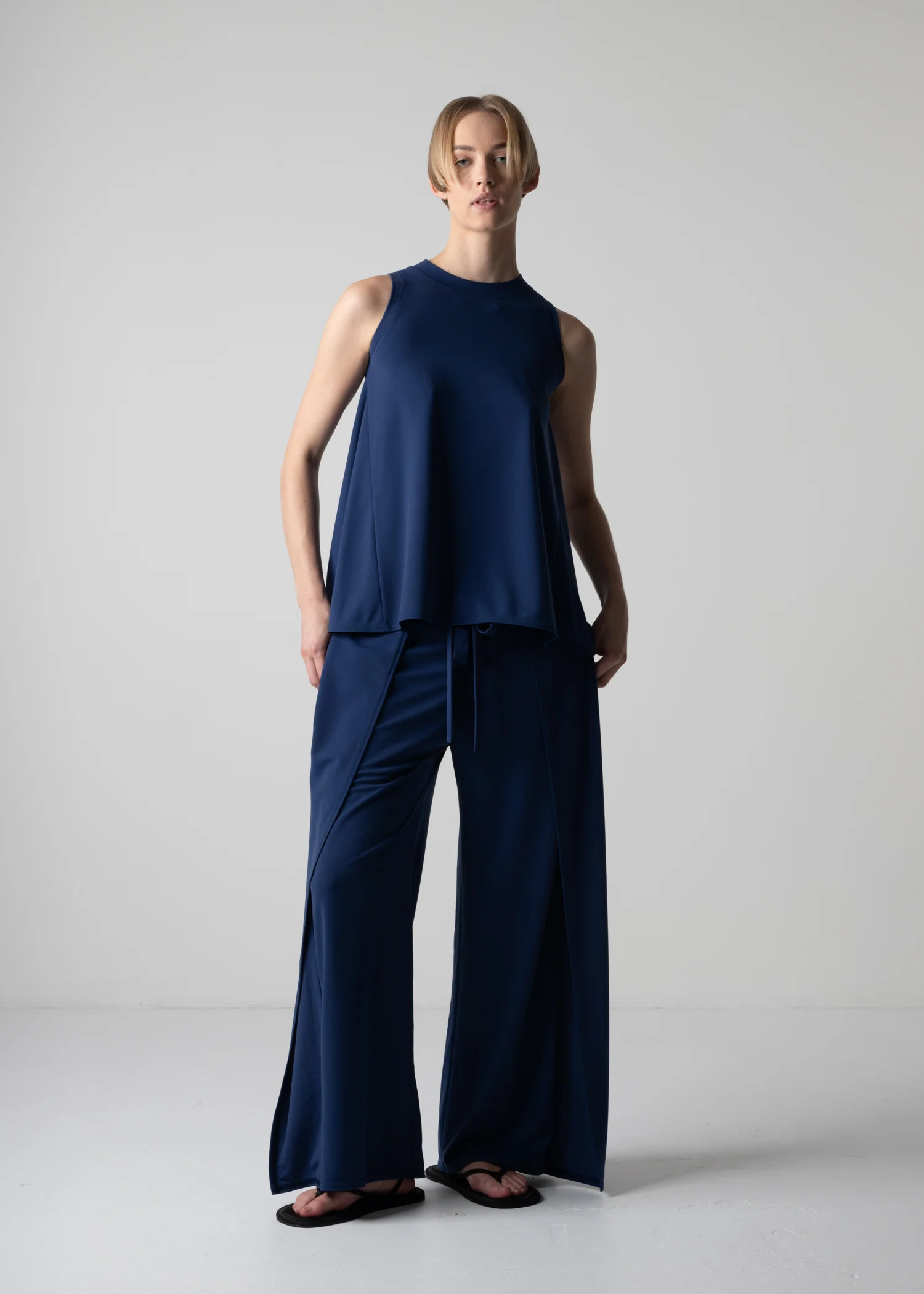 56 HIBA TOP / GEORGETTE JERSEY - C12 - Image 8
