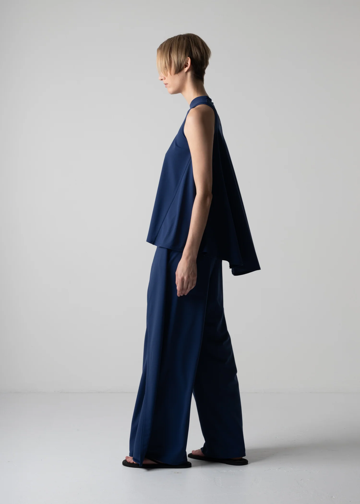 56 HIBA TOP / GEORGETTE JERSEY - C12 - Image 9