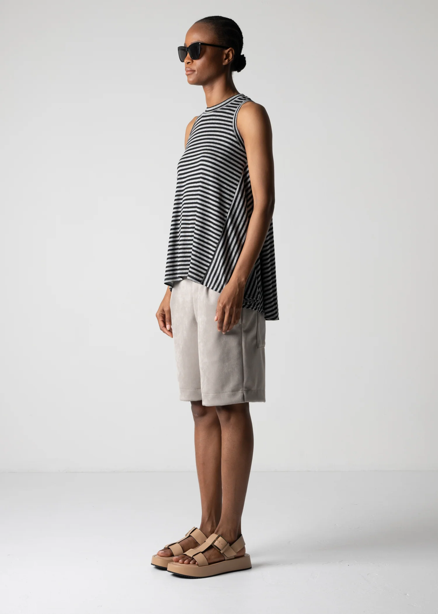 31 HIBA TOP / HALF MILAN STRIPY JERSEY - C12 - Image 3