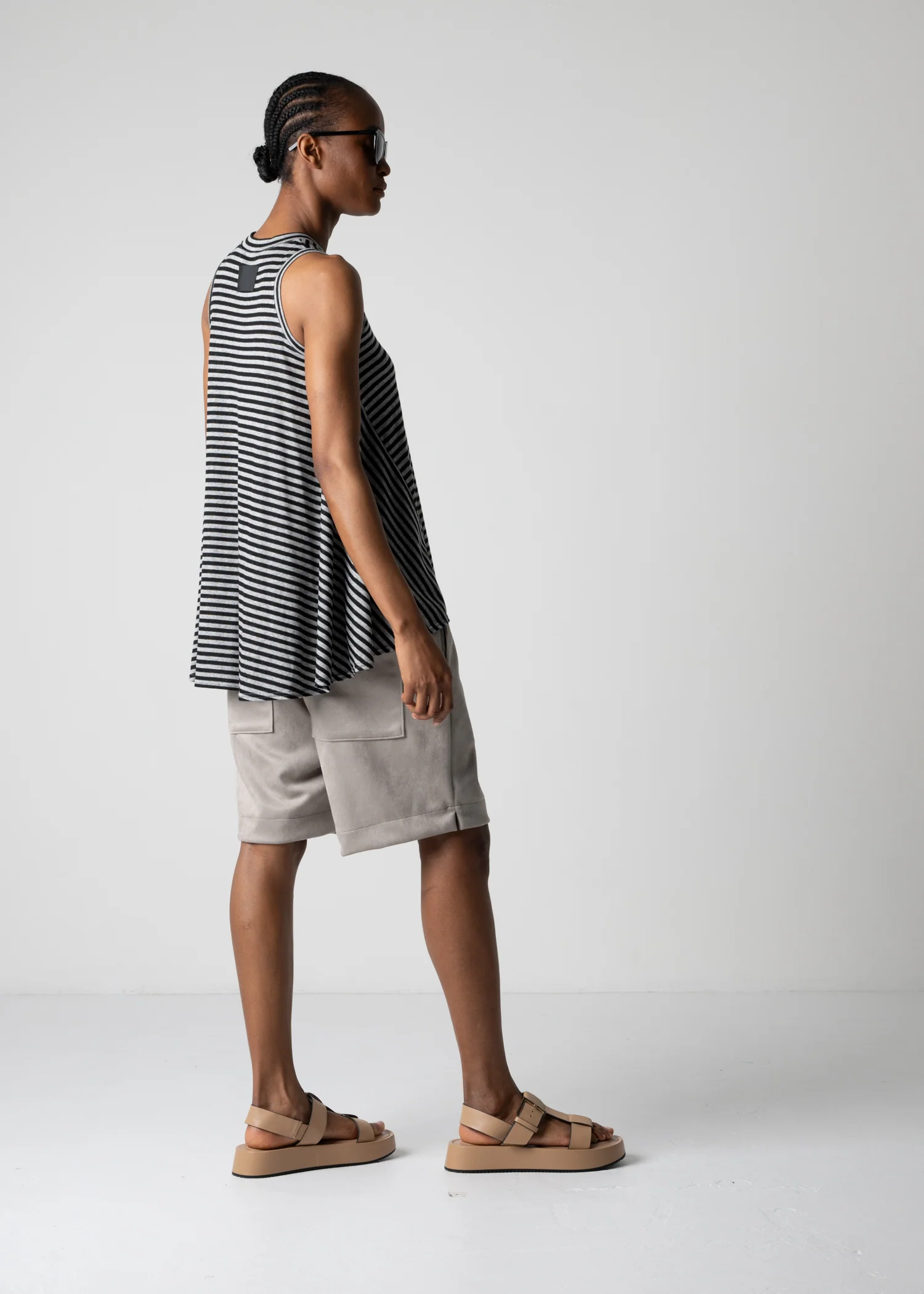 31 HIBA TOP / HALF MILAN STRIPY JERSEY - C12 - Image 4