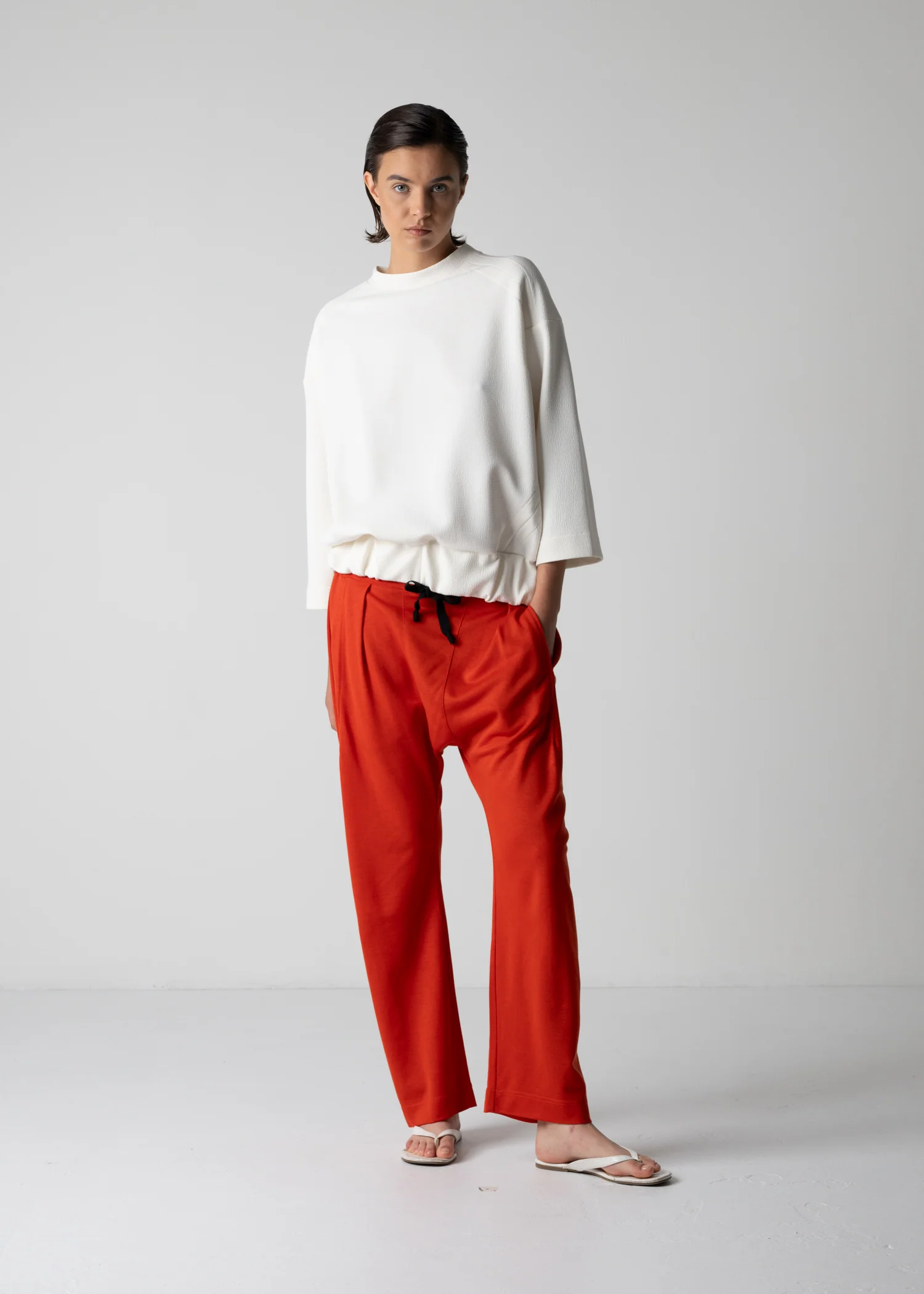 49 HILLARY TOP / WRINKLE JERSEY - C12 - Image 2