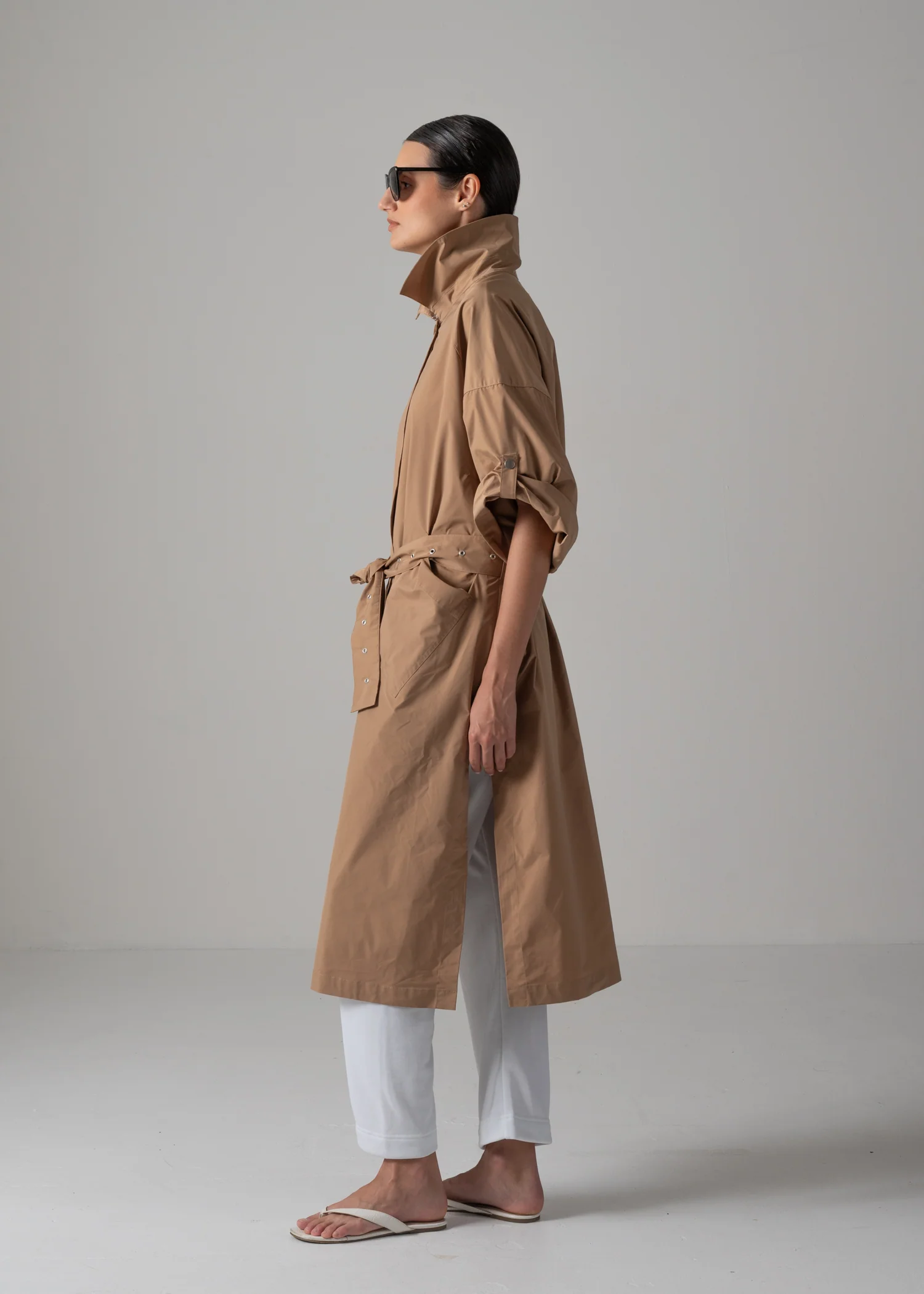 49 HOLLY COAT / HIGH-COUNT PL STRETCH - C14 - Image 5