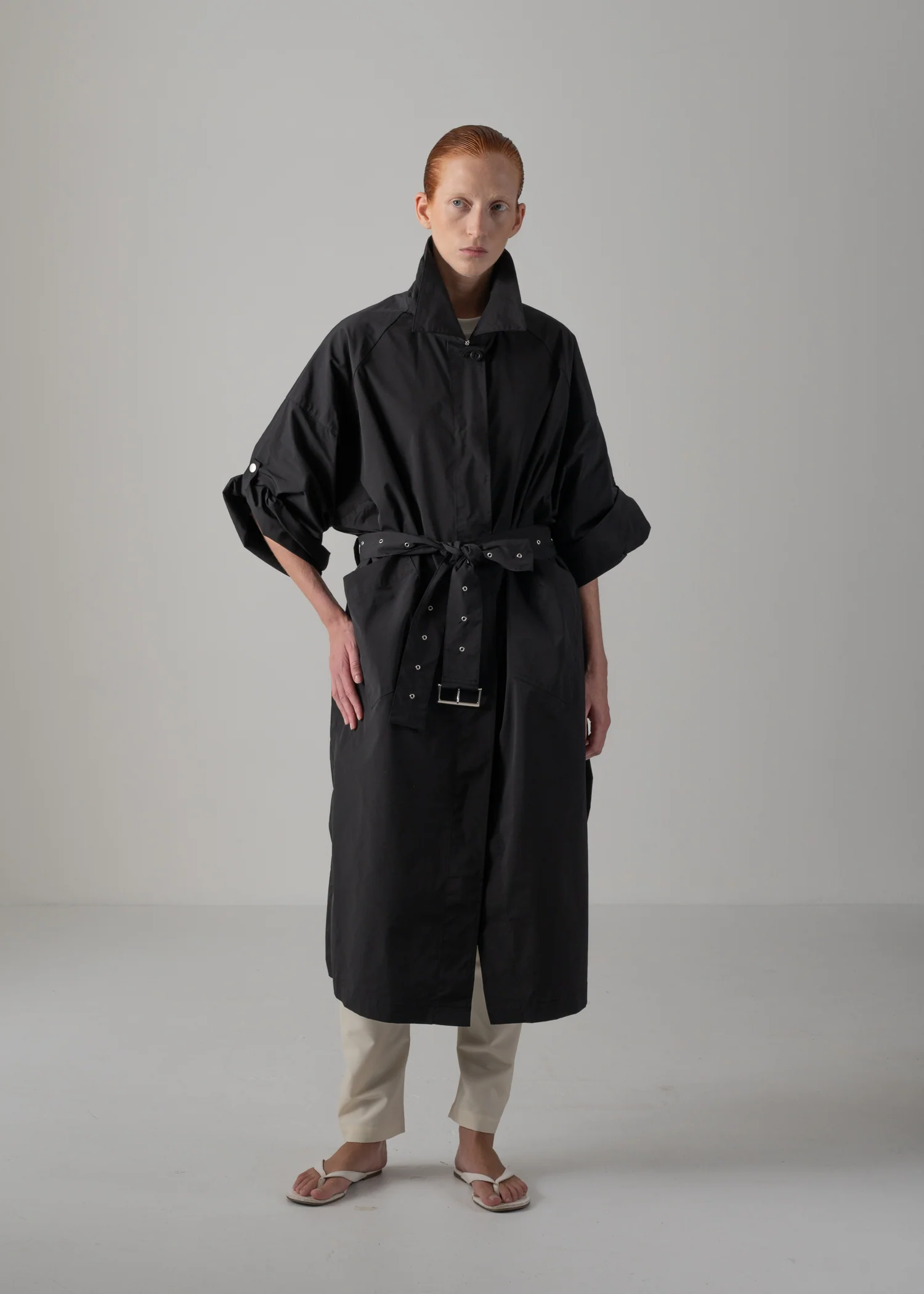 49 HOLLY COAT / HIGH-COUNT PL STRETCH - C14 - Image 9