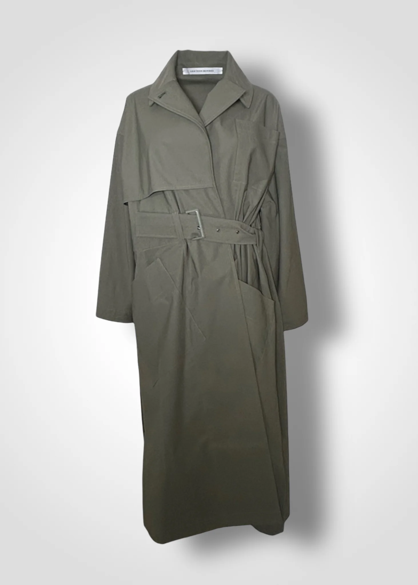 07 HUDSON TRENCH / COMPACT SATIN TRICOT - C10 - Image 14