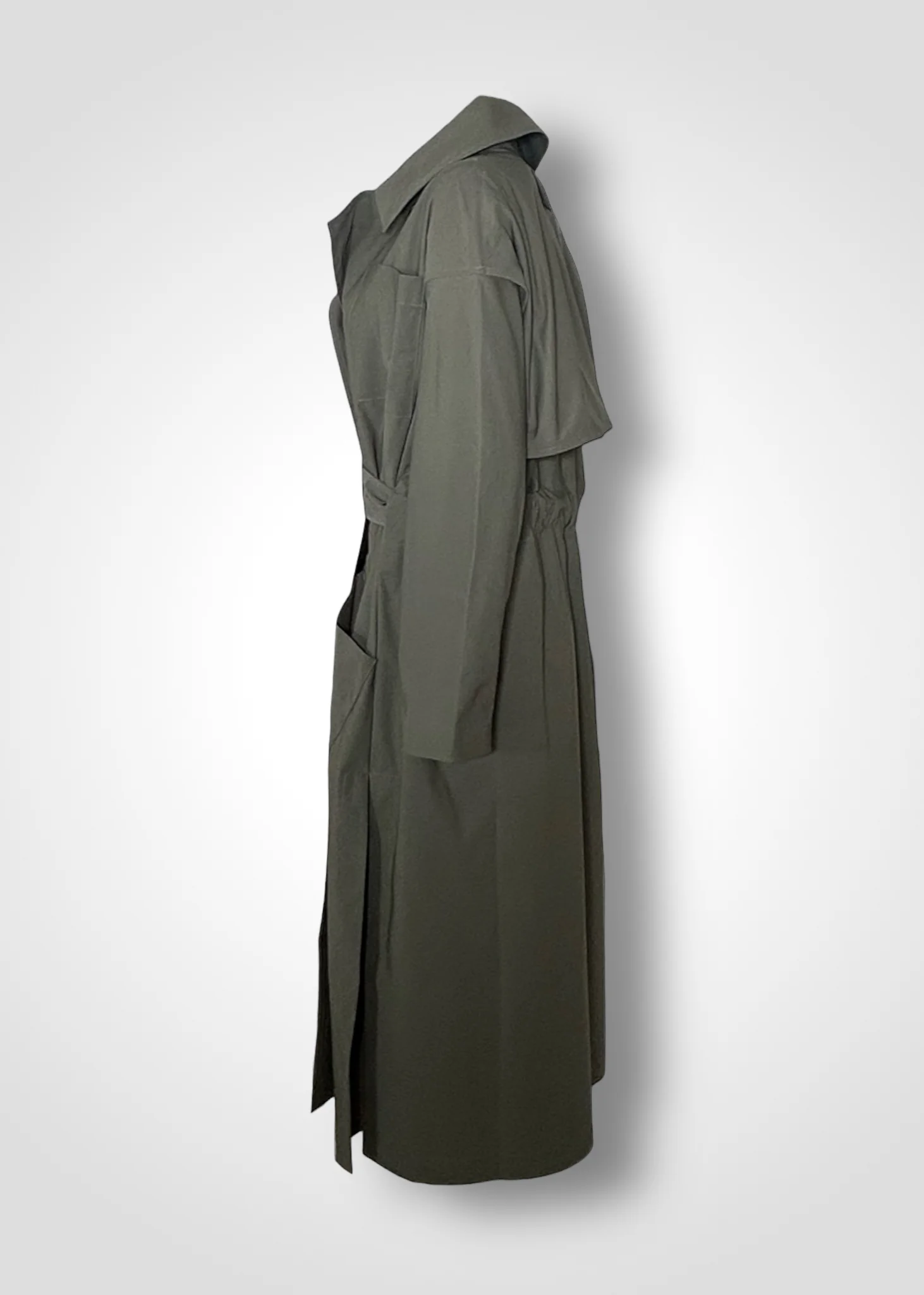 07 HUDSON TRENCH / COMPACT SATIN TRICOT - C10 - Image 15