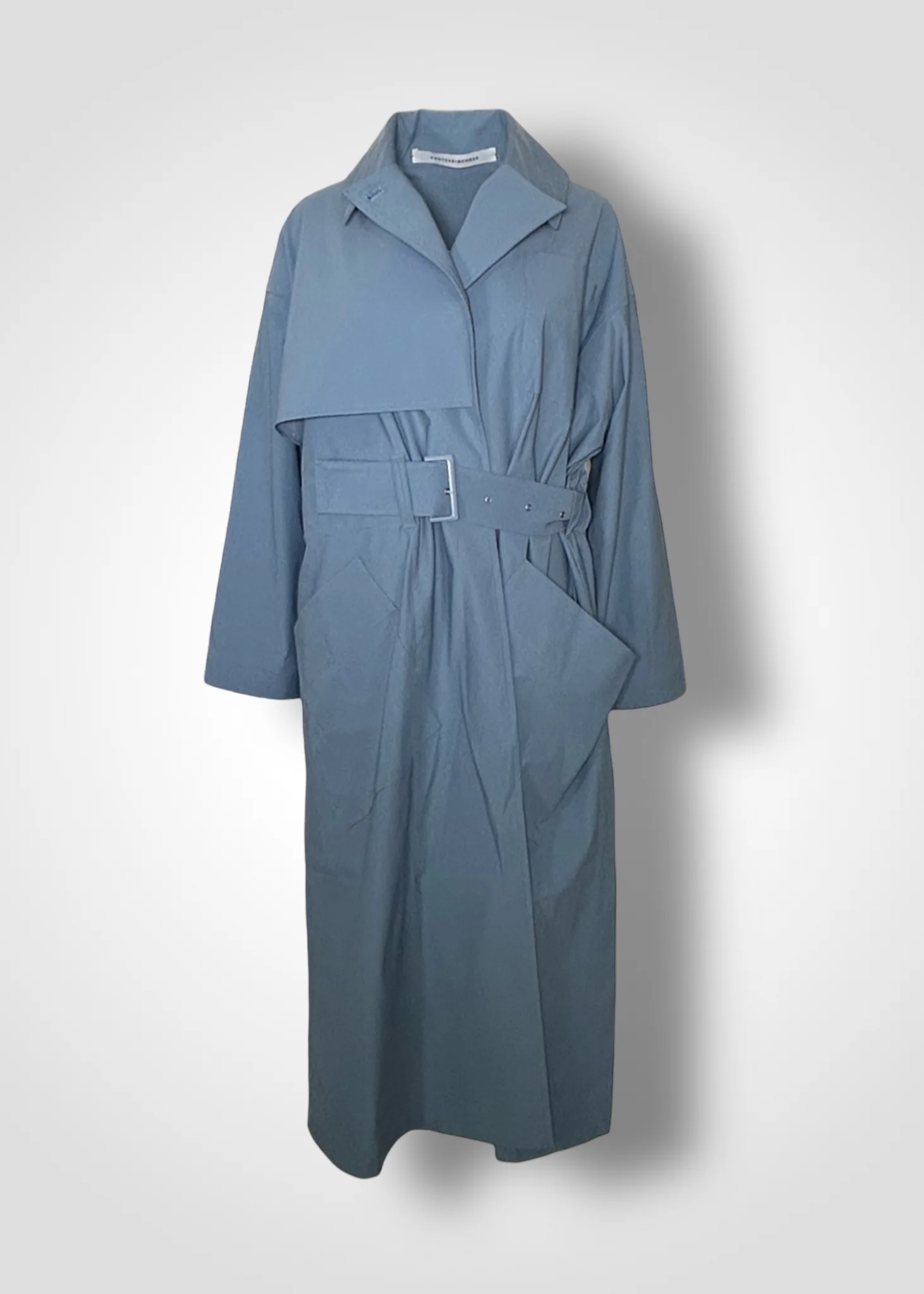 07 HUDSON TRENCH / COMPACT SATIN TRICOT - C10 - Image 6