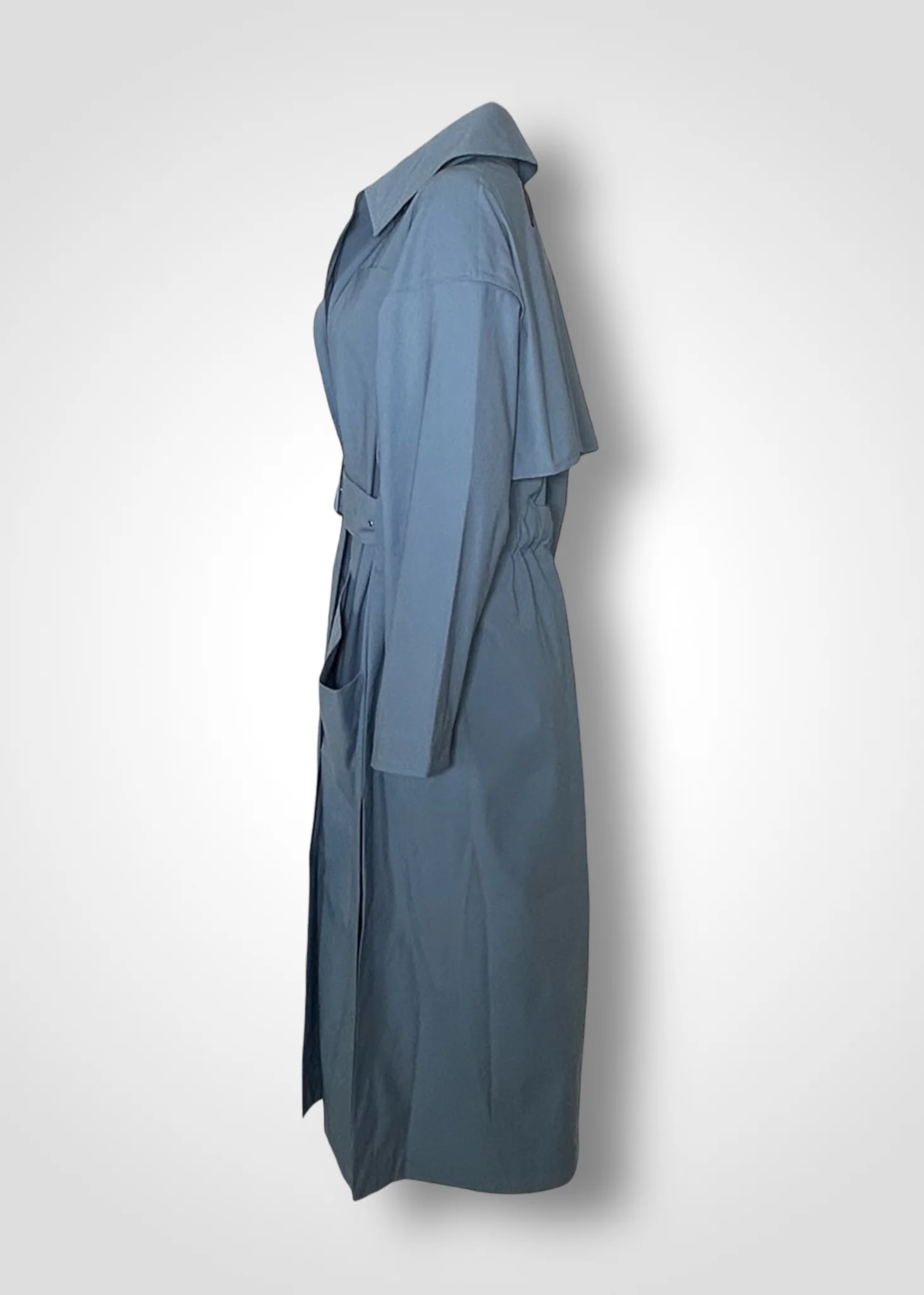 07 HUDSON TRENCH / COMPACT SATIN TRICOT - C10 - Image 7