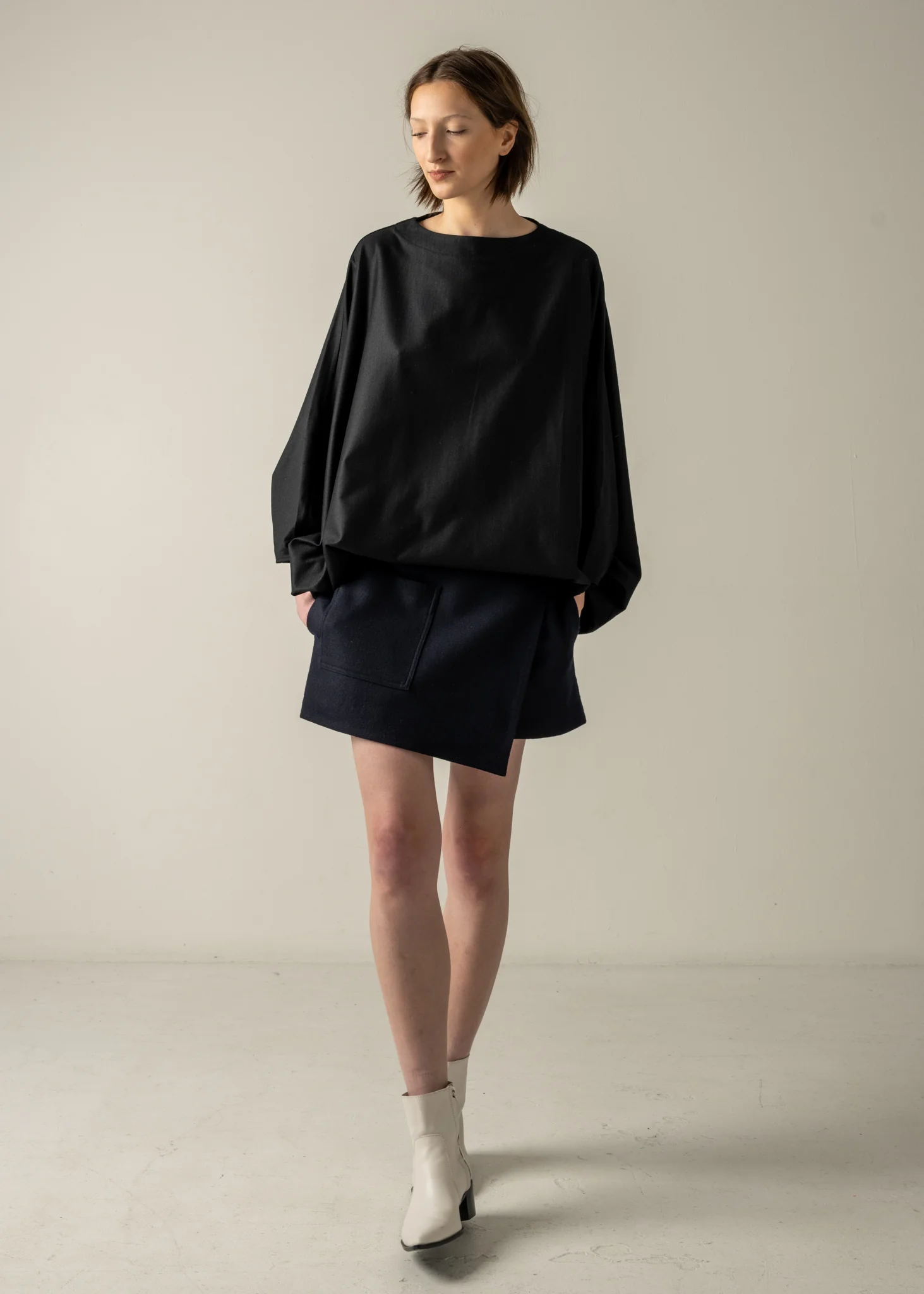 INDY TOP / TECH WOOL TWILL JERSEY - C9 - Image 3