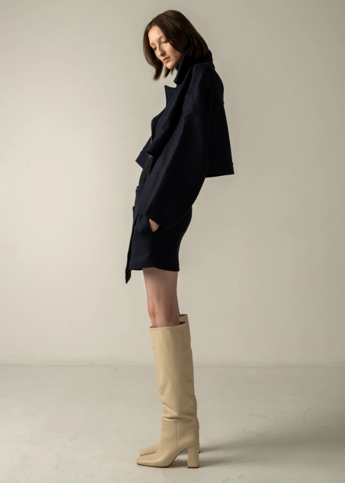 ISA BIKER JACKET / ULTRA COMPRESSED SMOOTH - C9 - Image 11