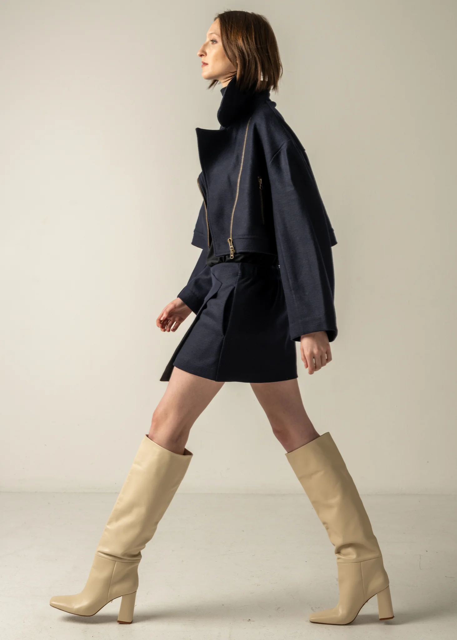 ISA BIKER JACKET / ULTRA COMPRESSED SMOOTH - C9 - Image 12